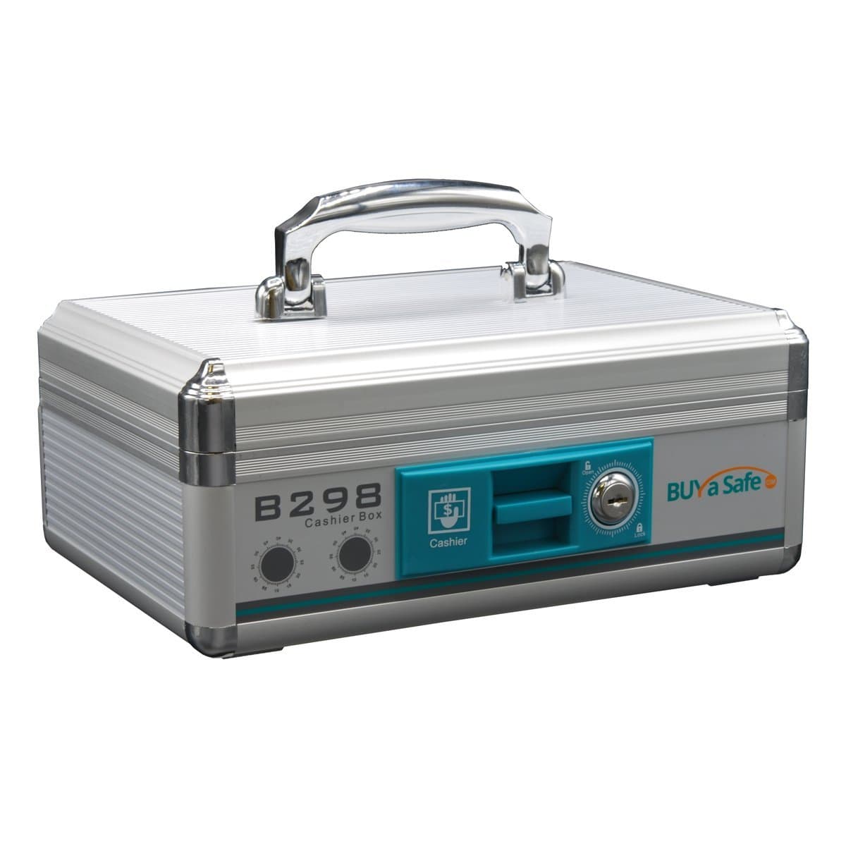 Aluminum Cash Box B298
