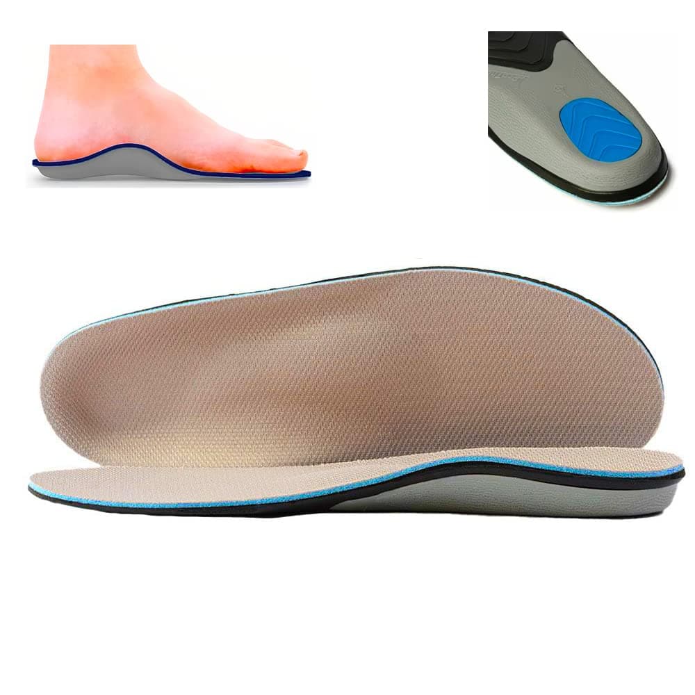 Motion Control Foot Orthotics Insole | Motion Control Orthotic with Arch Support for Everyday & Sports Size (UK 13-14)