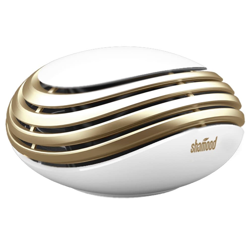 Car Air Freshner Solid Perfume Grain Odor Eliminator Color White/Gold(Scent: Cologne)