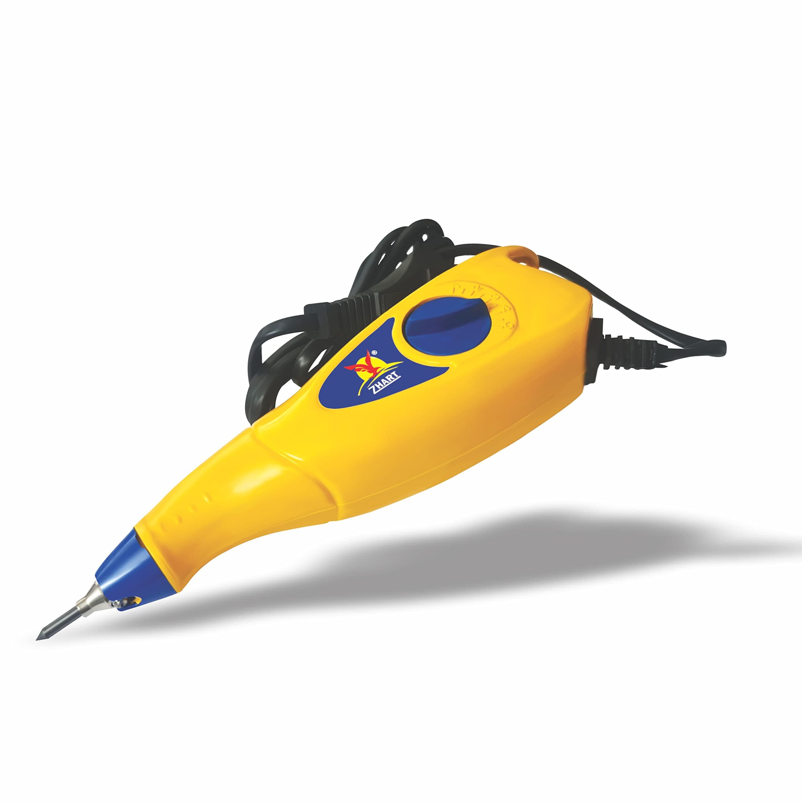 Zhart multi-functional engraver etching machine engraving pen for glass wood leather metal carving tool with replaceable tungsten carbide tip for DIY personalizing with 9 adjustable speed vibration