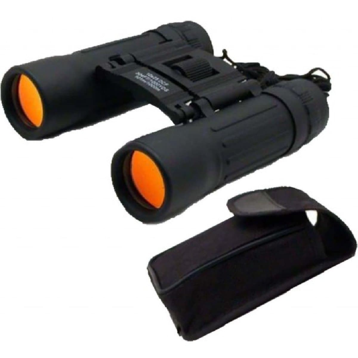 Mini Binoculars 10x25 from UPD Survival: Lightweight Compact Folding Pocket Size Design with Ruby Lens – Great for Travelling, Backpacking, and Sporting Activities