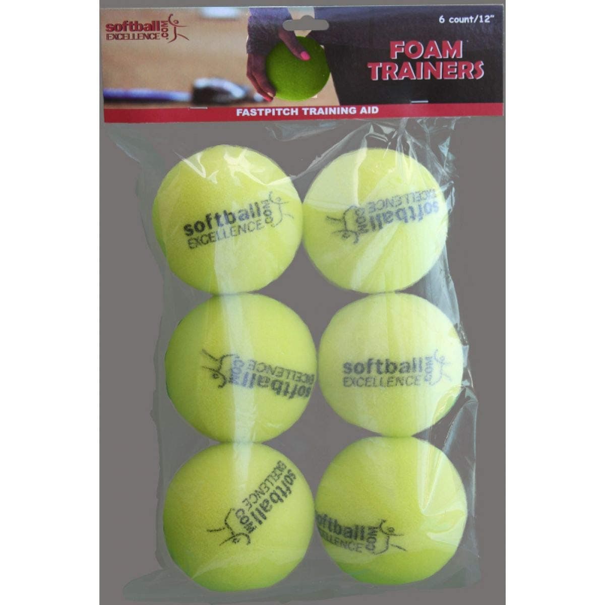 Foam Trainers (6 Balls per Pack)