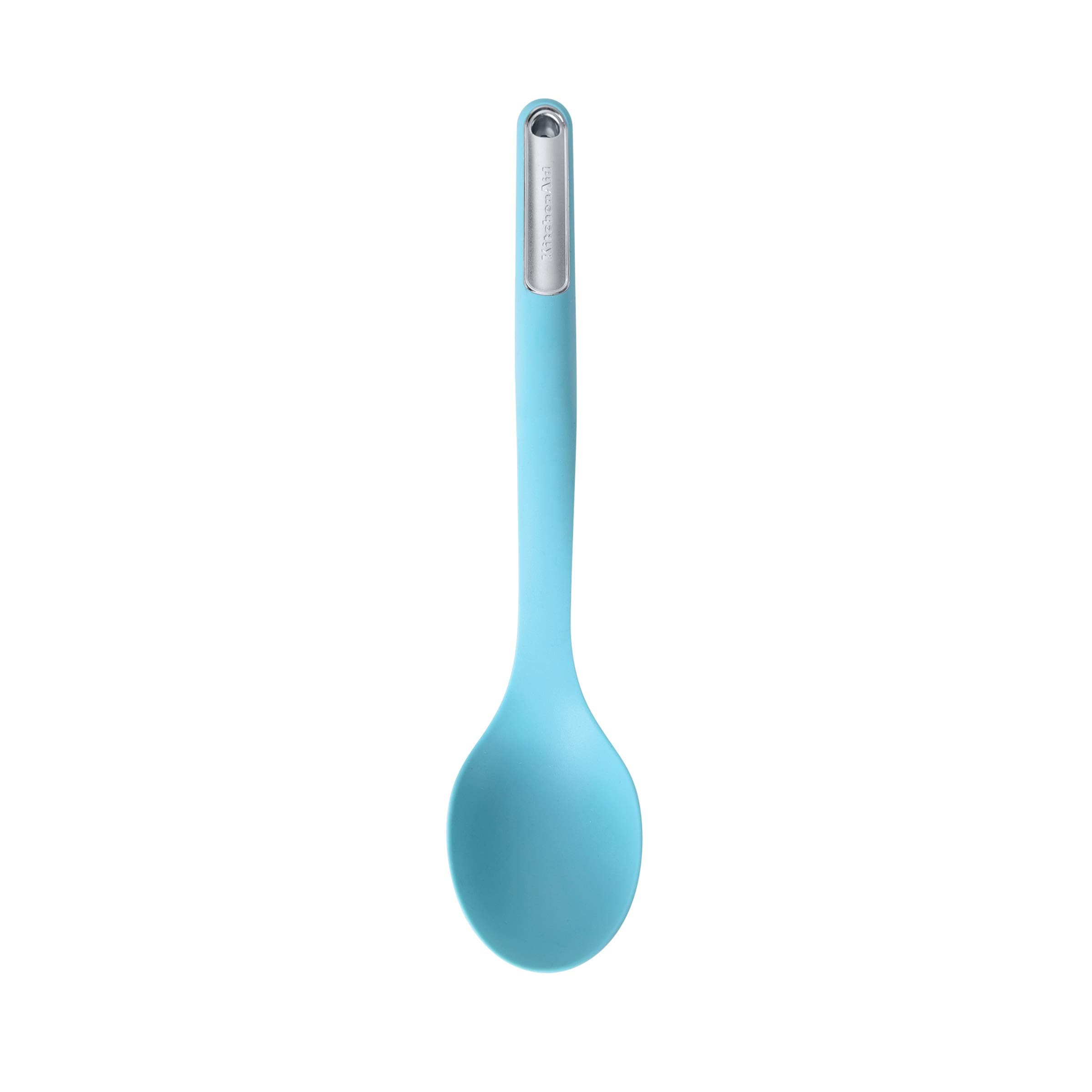 KitchenAid Silicone Basting Spoon, Aqua Sky