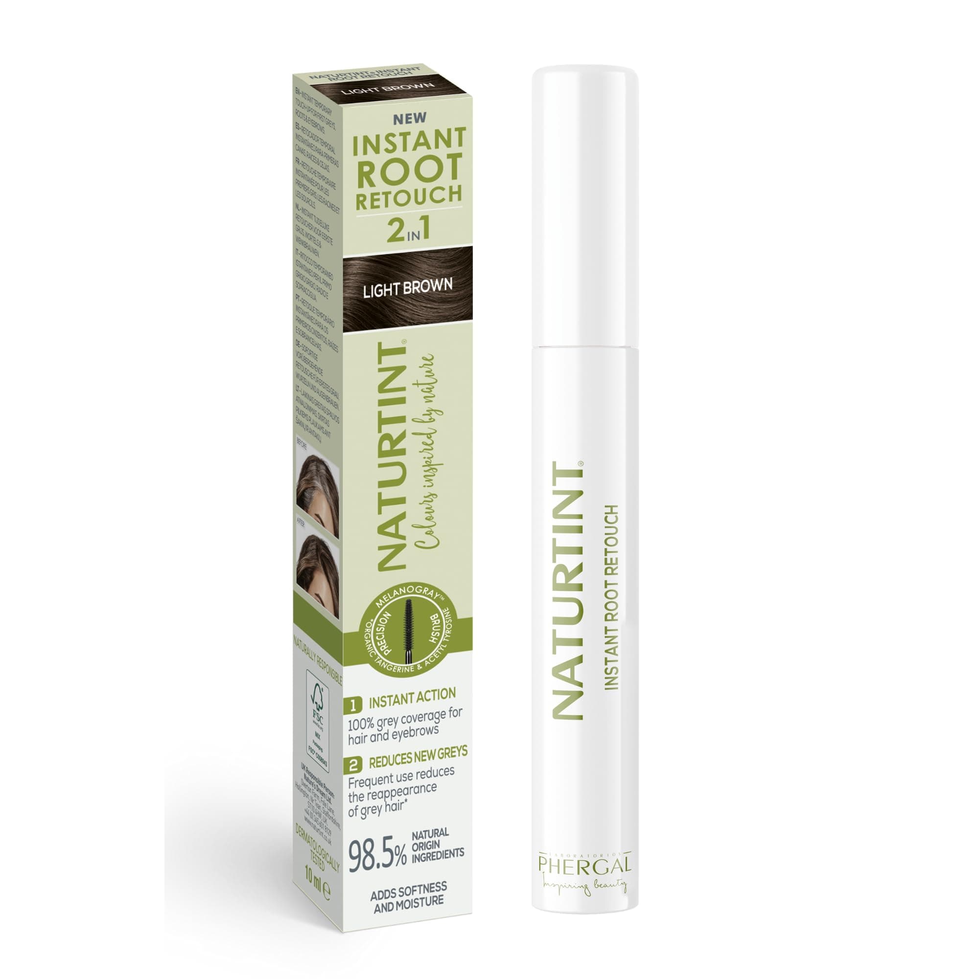 NATURTINT INSTANT ROOT RETOUCH LIGHT BROWN