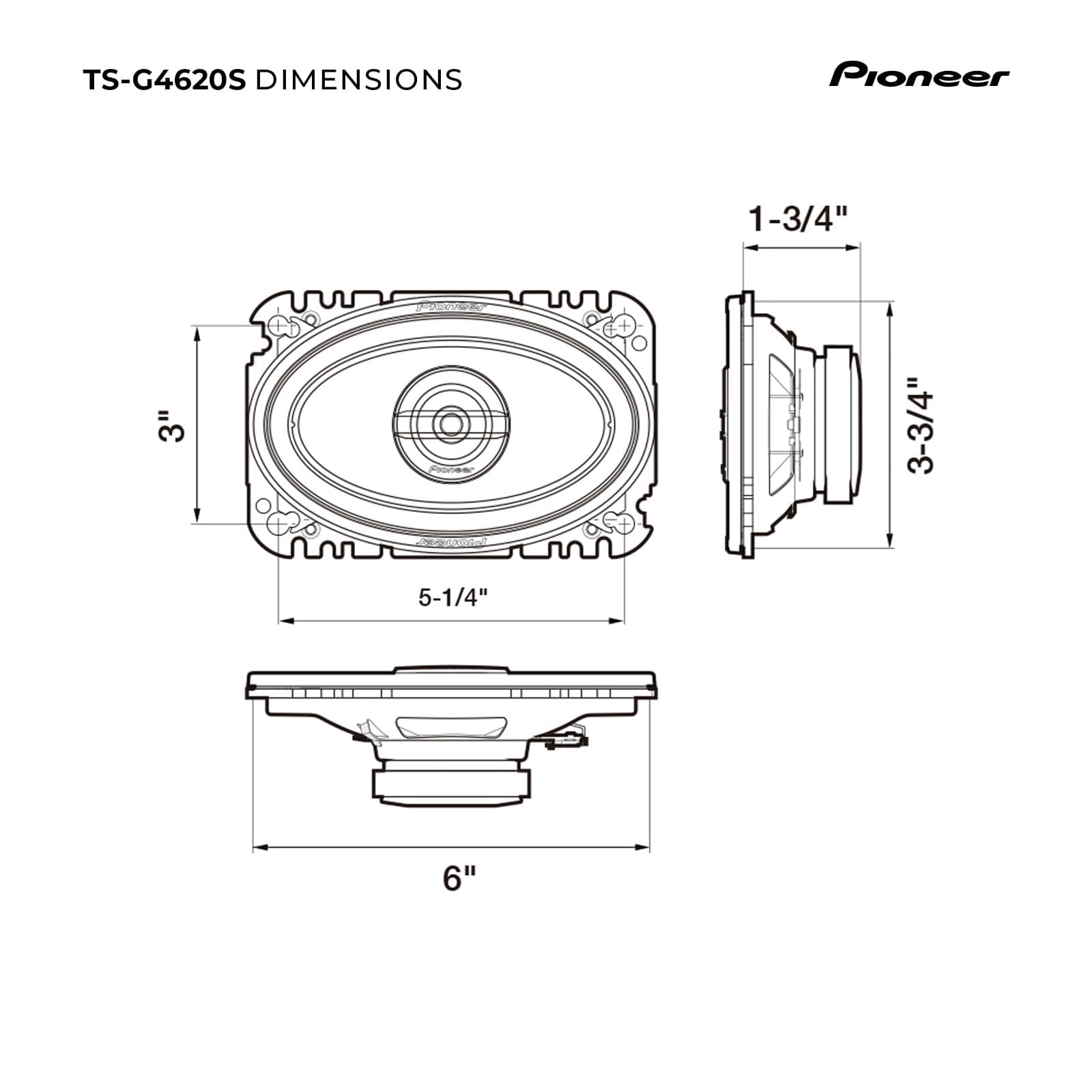 4X6IN G SERIES COAX PR