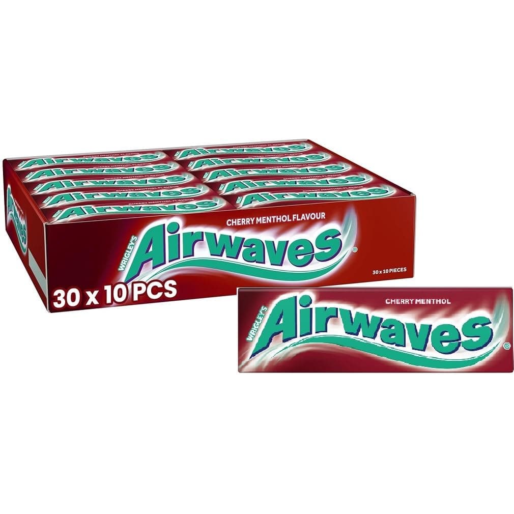 Airwaves 30 Packets of (Cherry Menthol)