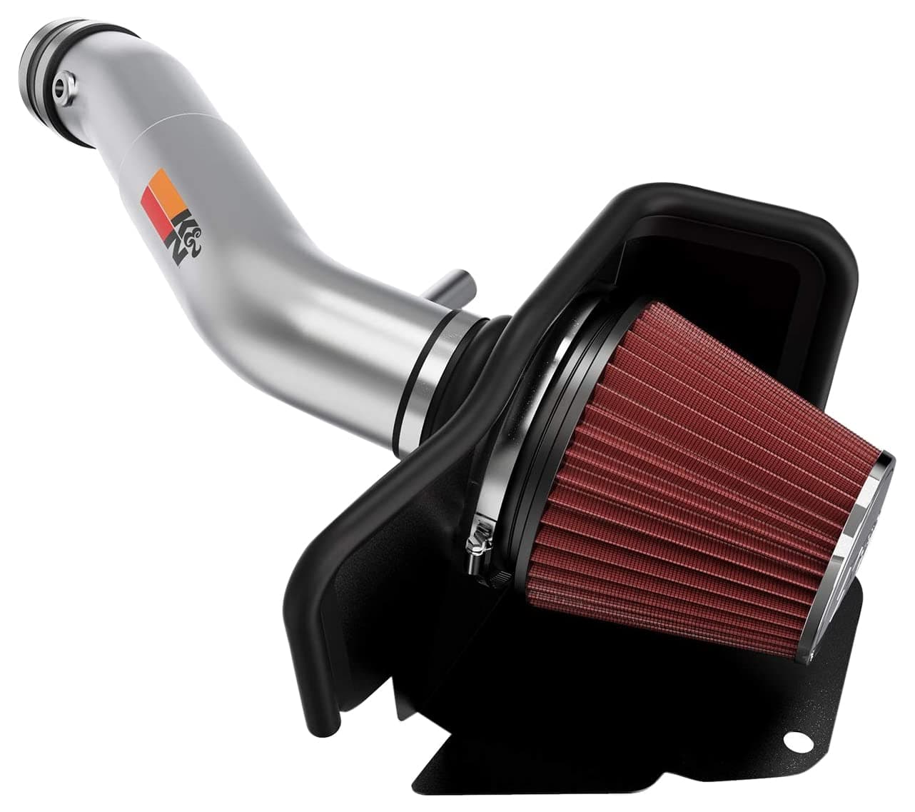 K&N Cold Air Intake System: High-Flow Air Filter, Increase Performance & Towing: Compatible with 2016-2024 JEEP/DODGE: Durango, Grand Cherokee, Grand Cherokee WK, 77-1572KS