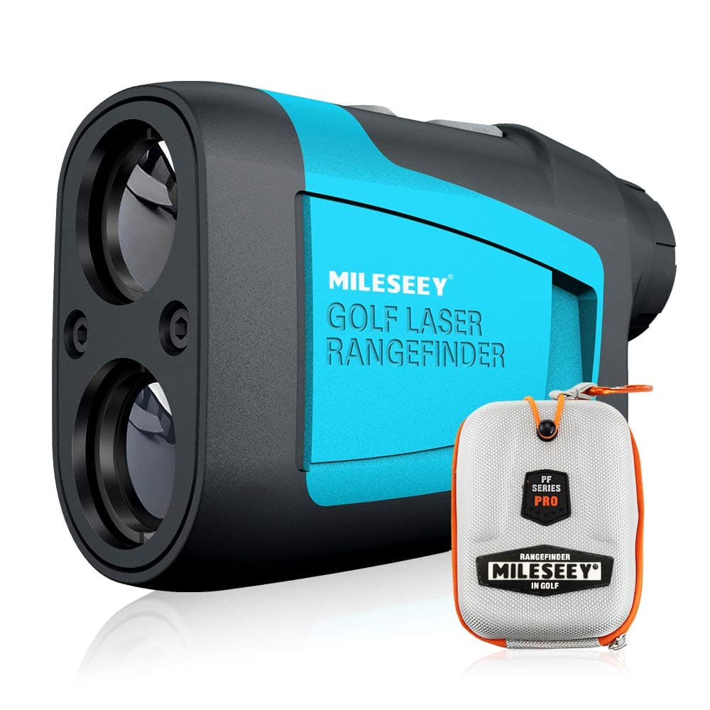 Professional Precision 660Yards Golf Range Finder with Slope Compensation,±0.55yard Accuracy,Flag Pin Lock,6X Magnification,Scan Measurement