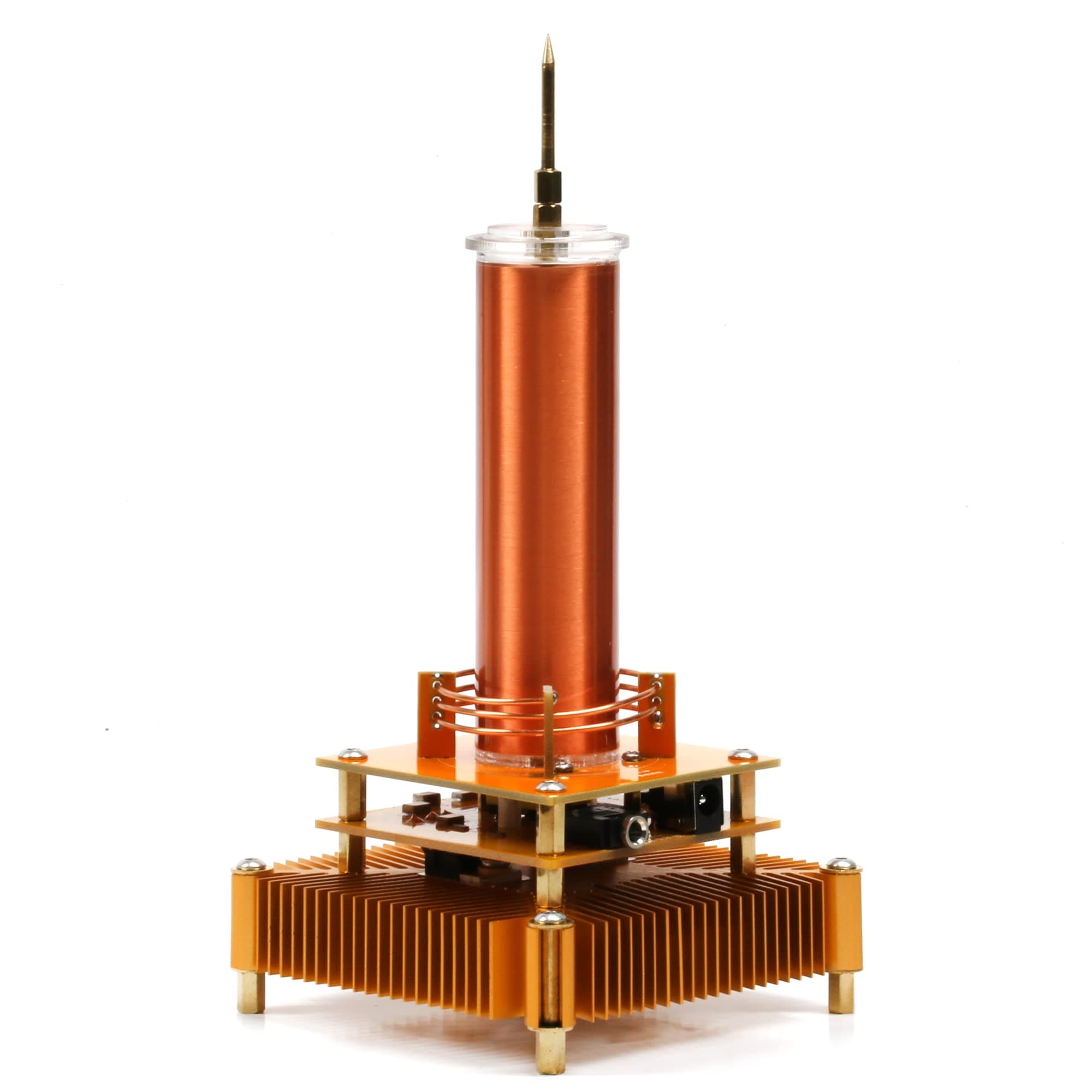 Joytech Bluetooth Music Tesla Coil Arc Plasma Loudspeaker Wireless Transmission Experiment Desktop Model Toy YS01B