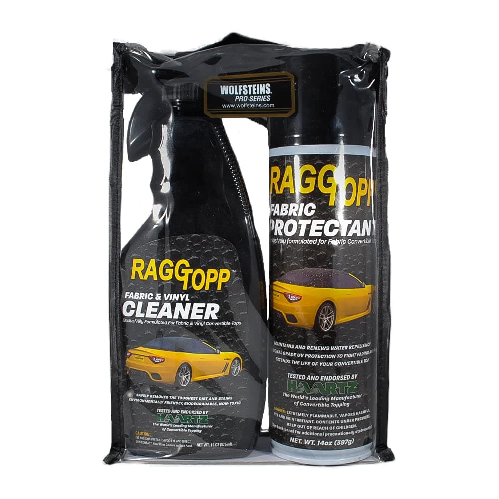 Raggtopp Fabric Cleaner and Protectant Kit