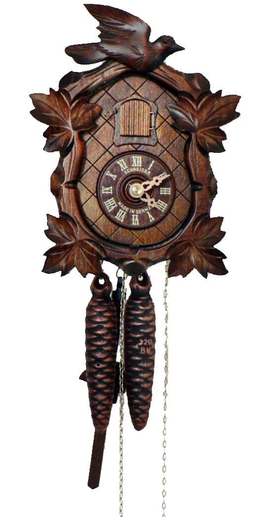 Anton SchneiderCuckoo Clock Four Leaves, Bird SC 41/9