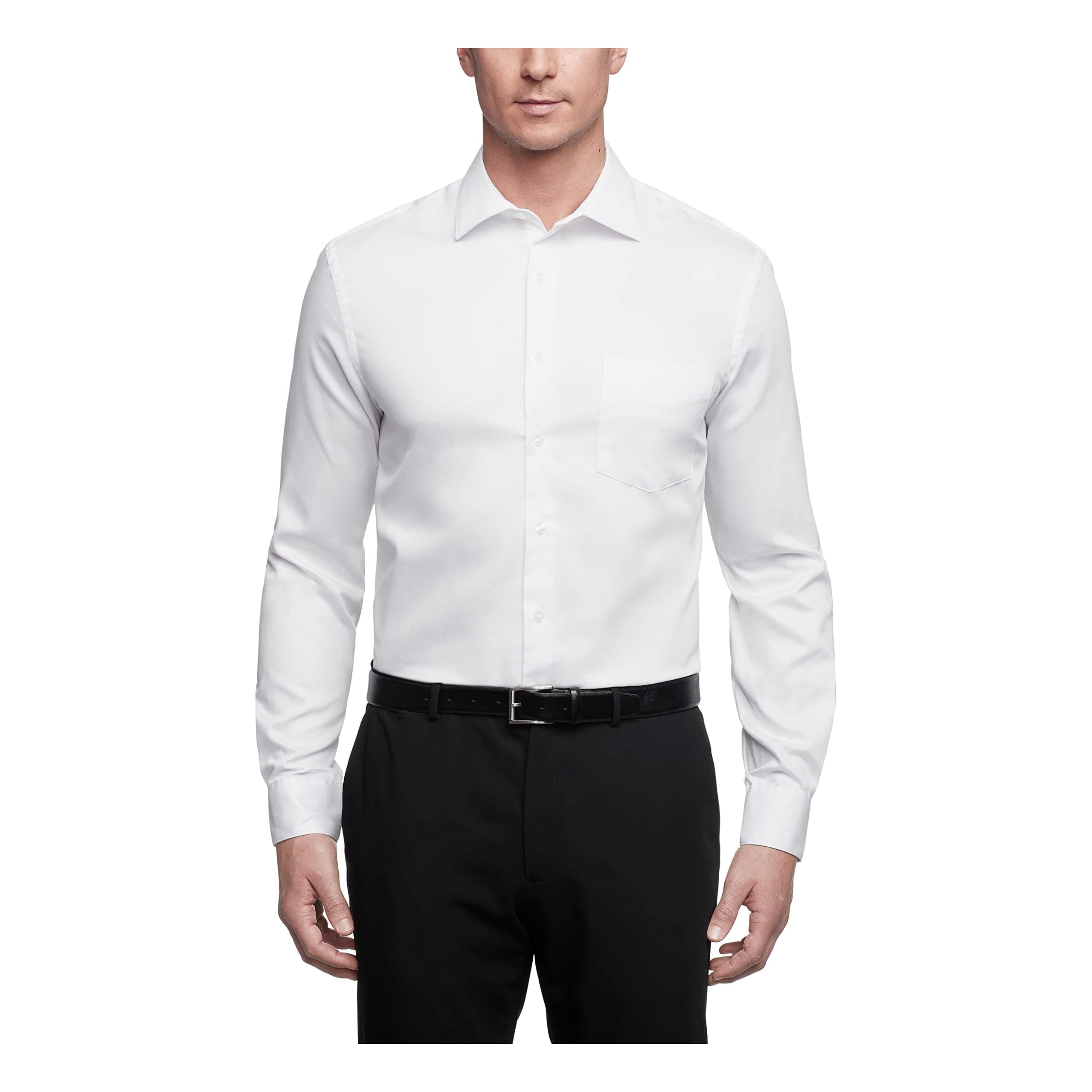 Van Heusen Men's Lux Sateen Stretch