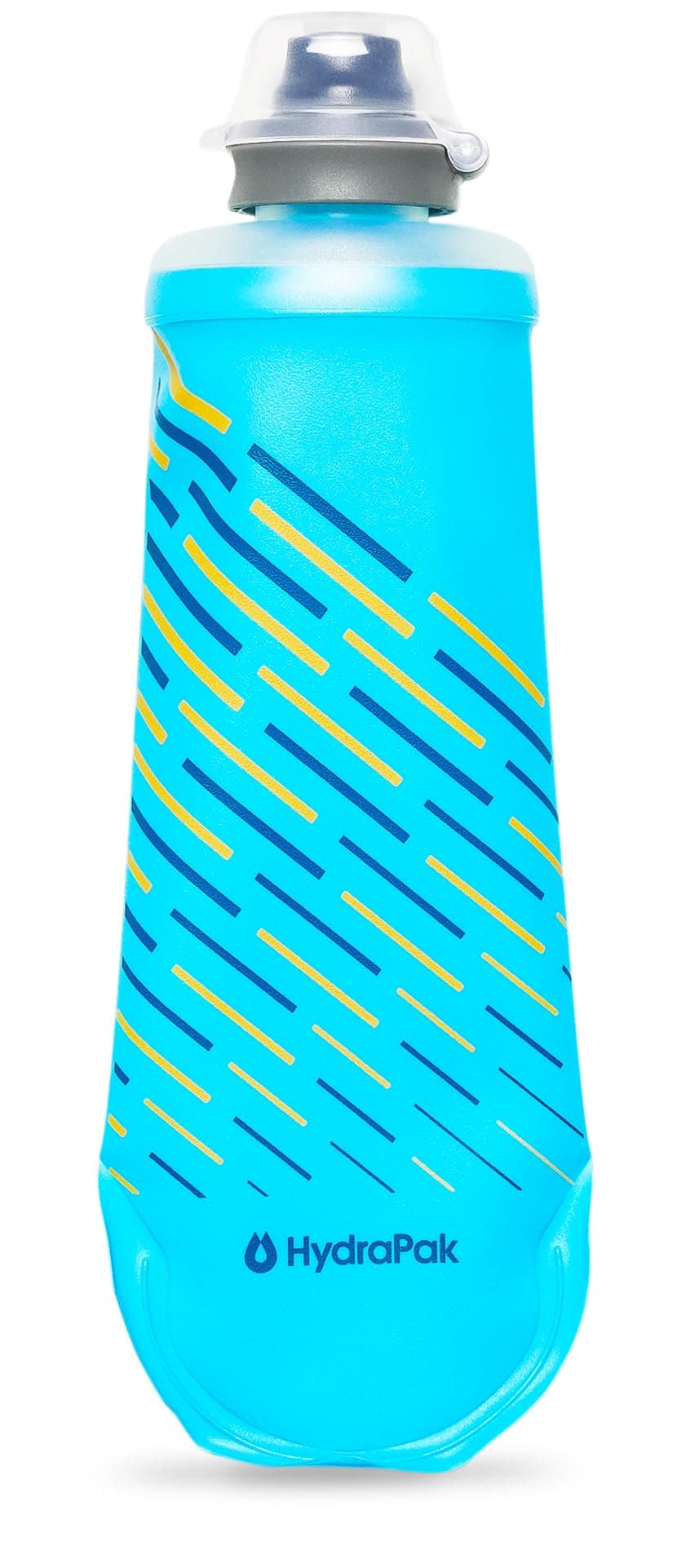 Hydrapak Softflask (150 or 250 ml) - Foldable Water and Gel Hip Flask for Trail Running Hydration Vest