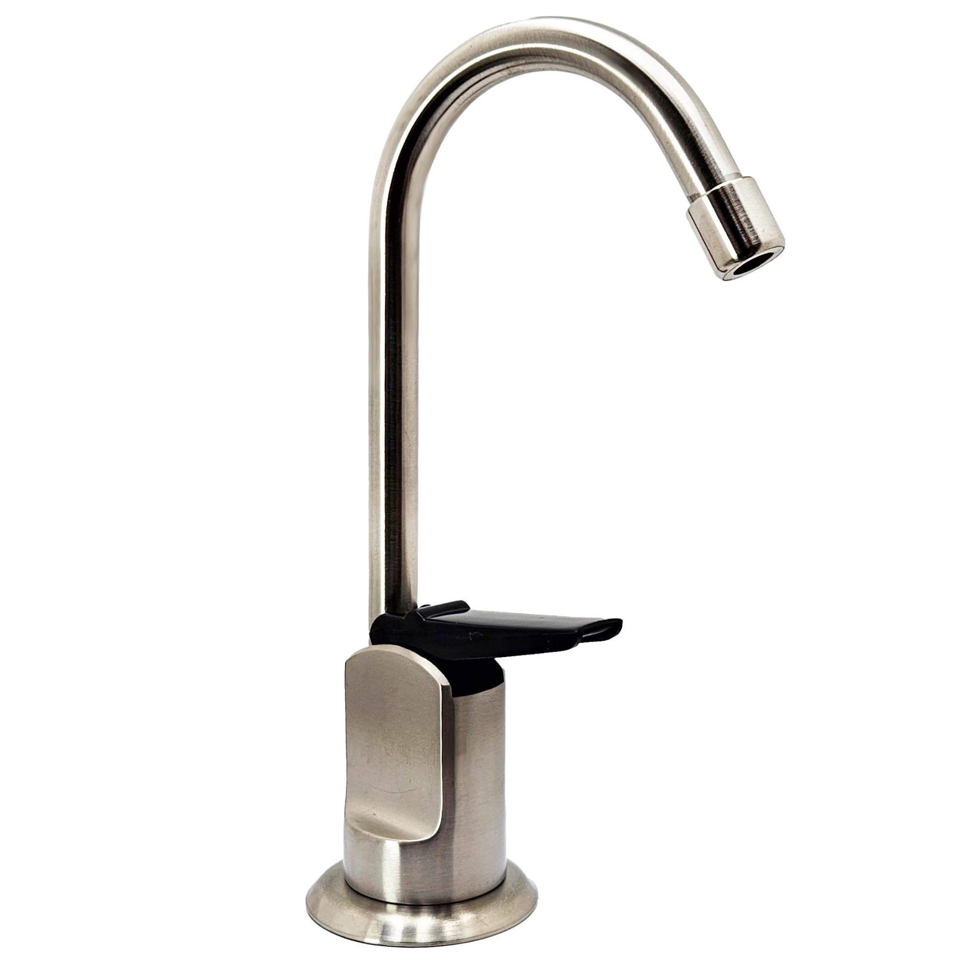 D203-NL-07 6" Touch-Flo Style Pure Cold Water Dispenser Faucet, 1 Pack, Satin Nickel