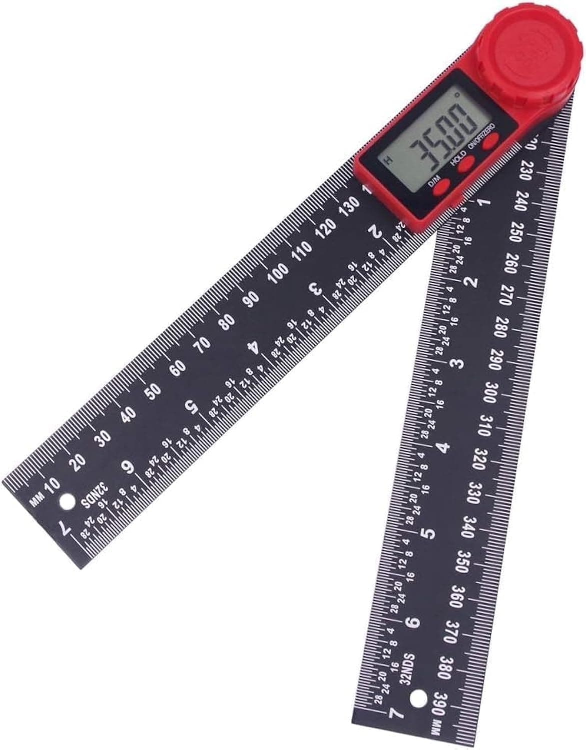 TERRIFI Digital Angle Finder Protractor, Digital Protractor, RStainless Steel Angle Measuring Tool with LCD Display for Carpenter/Woodworking(Battery Included) 360° Measurement