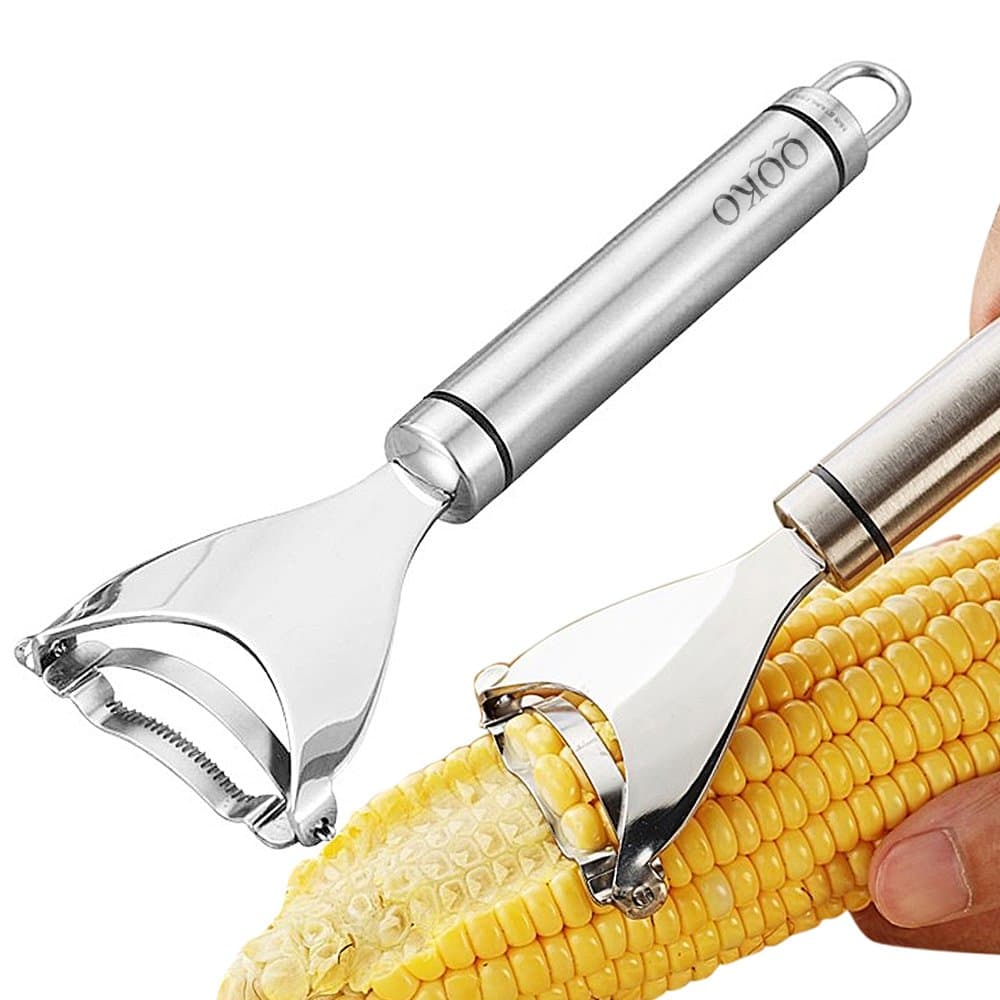 Corn Stripper Thresher Peelers Stainless Steel Corn Stripping Tool Kitchen Gadget