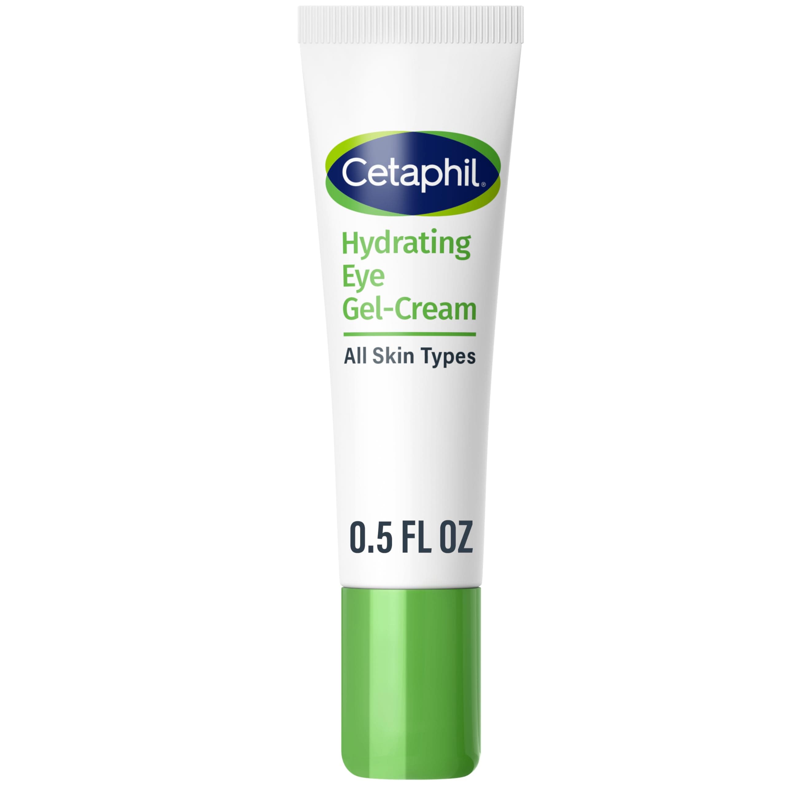 Cetaphil Hydrating Eye Gel-Cream, With Hyaluronic Acid, 0.5 Fl oz, Brightens ...