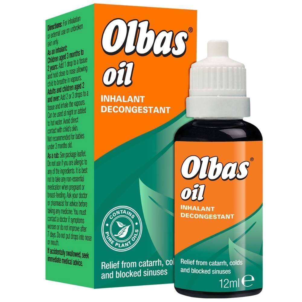 Inhalant Decongestant Oil
