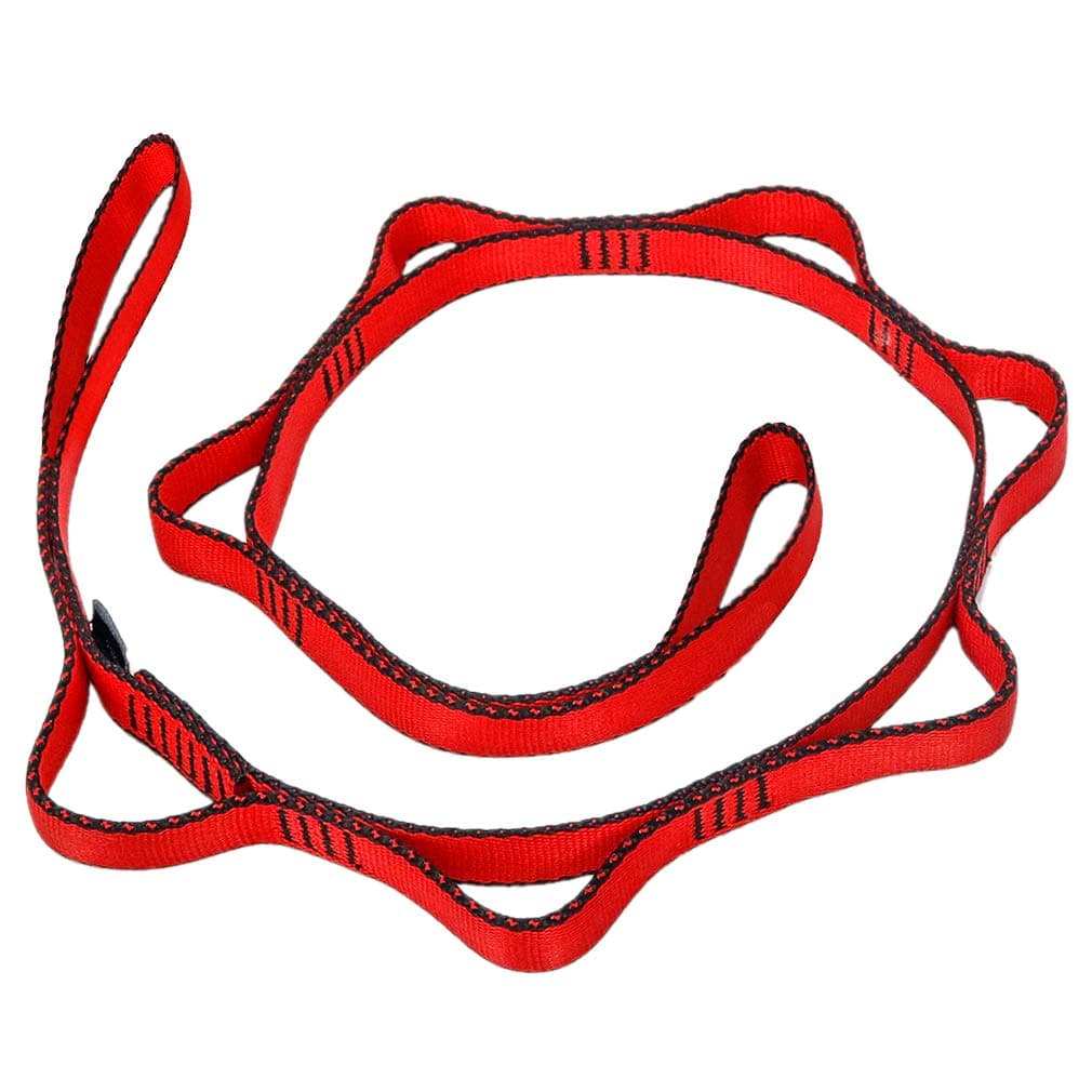 NewDoar Daisy Chain Rope,23kN(5170lb) Climbing Nylon Sling,CE Certified for Leading Aid Climb Ascender Rigging Hammock Suspension(43in/110cm)