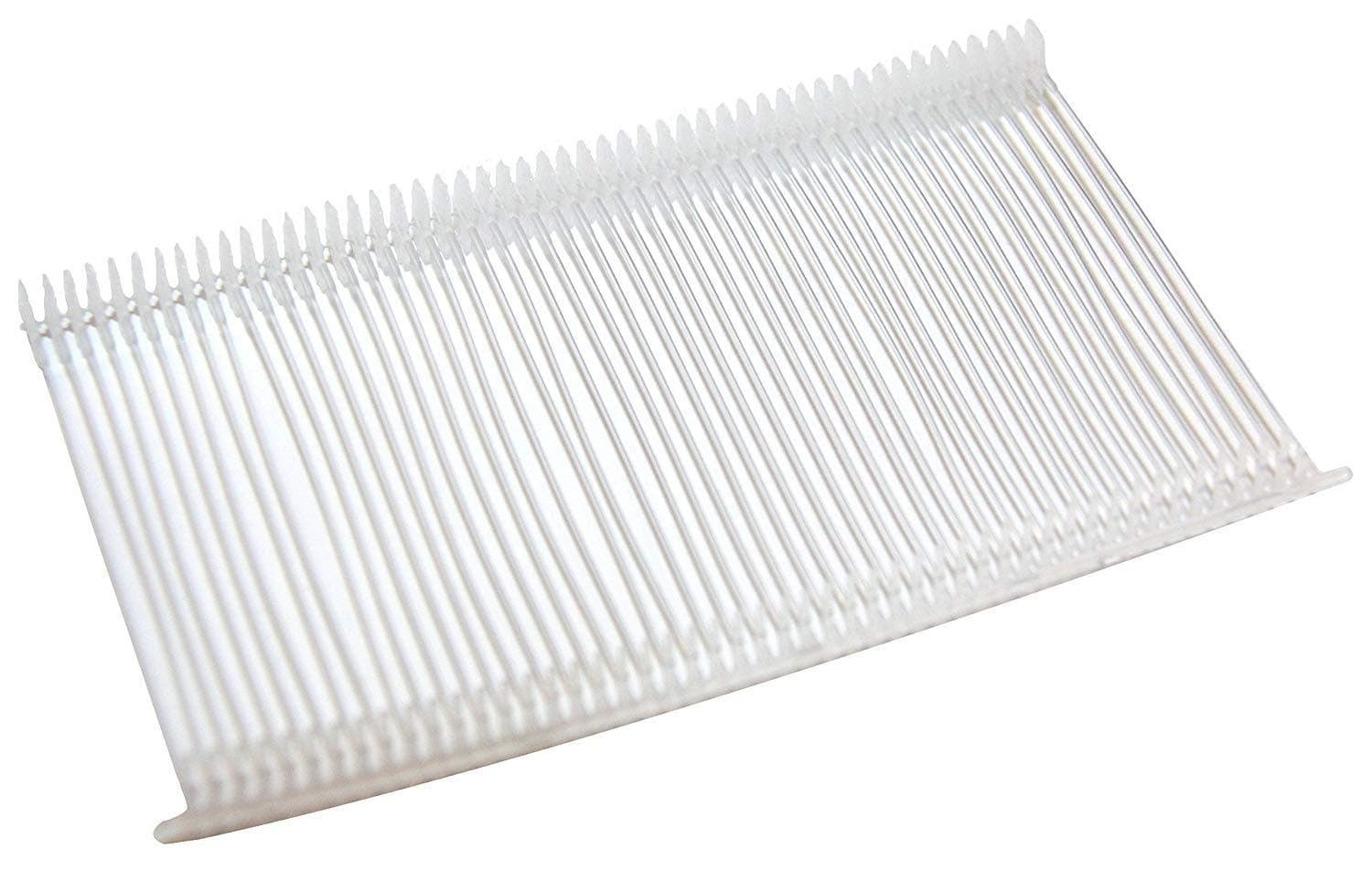 2 Inch 5000 Pins Clear Standard Tag Pins Regular Tag Barbs Tagging Gun Fasteners Suitable for Standard Tag Guns, for cloth tag pin