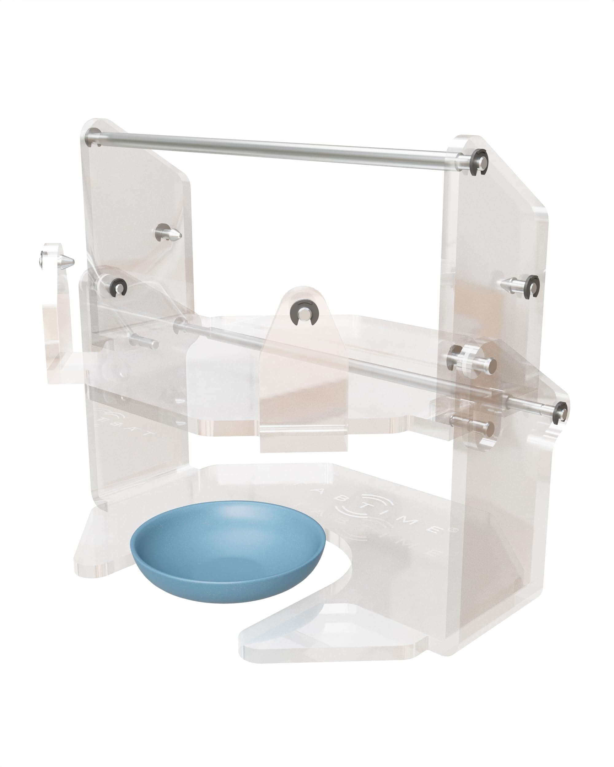 Pill Dispenser Tipper Stand ONLY (Dispenser NOT Included) — Easy-Tip Accessory for TabTime Automatic Pill Dispensers (Blue)