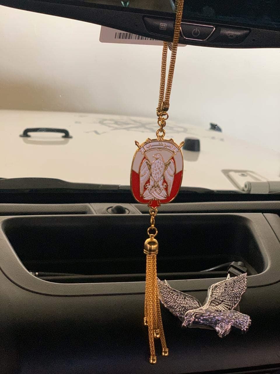 Capra Abu Dhabi Hanging Emblem (Gold)