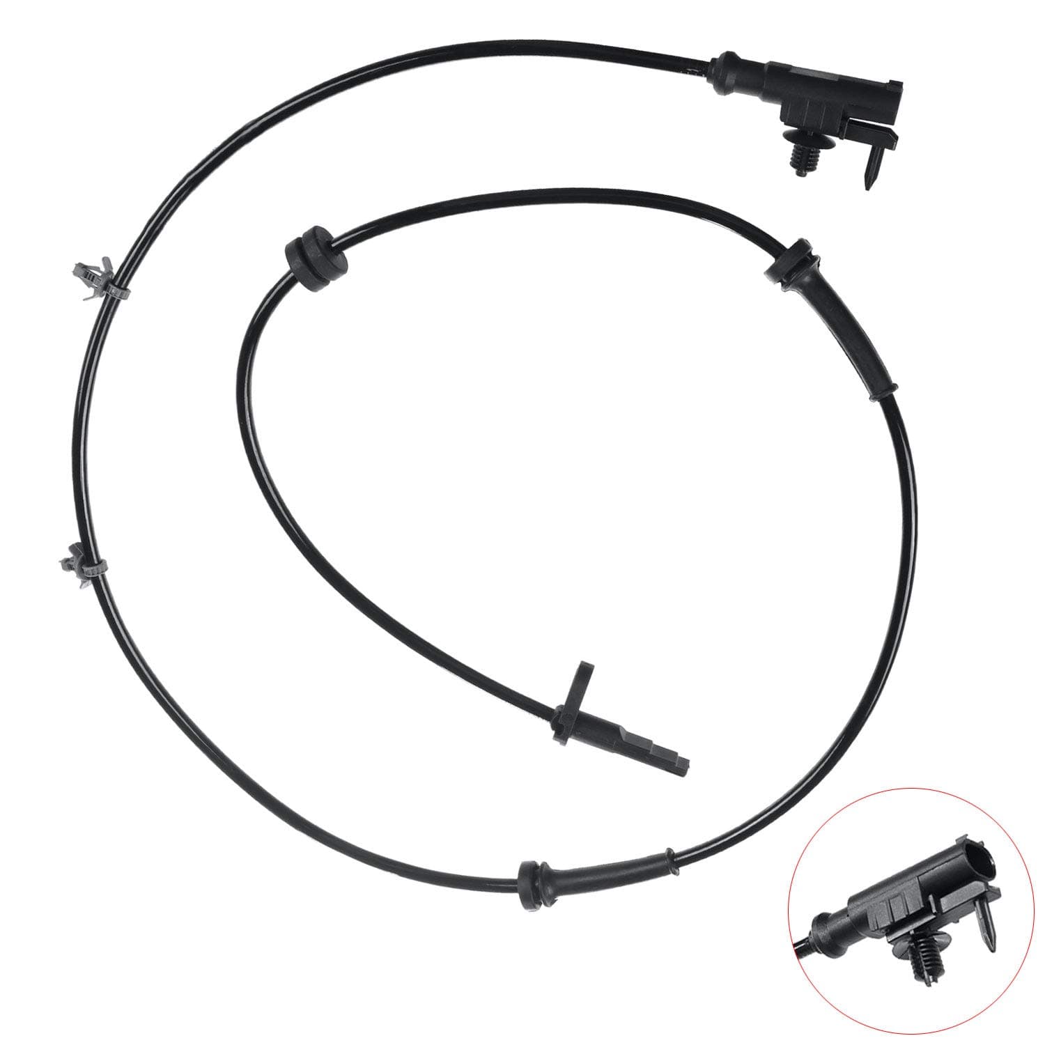 47910-ZR70A ABS Wheel Speed Sensor Front Left or Right compatible with Nissan Tiida Versa 2007 2008 2009 2010 2011 2012 2013 2014 47910ZR70A, ALS1665, 5S12292, 5S11251, 0844831