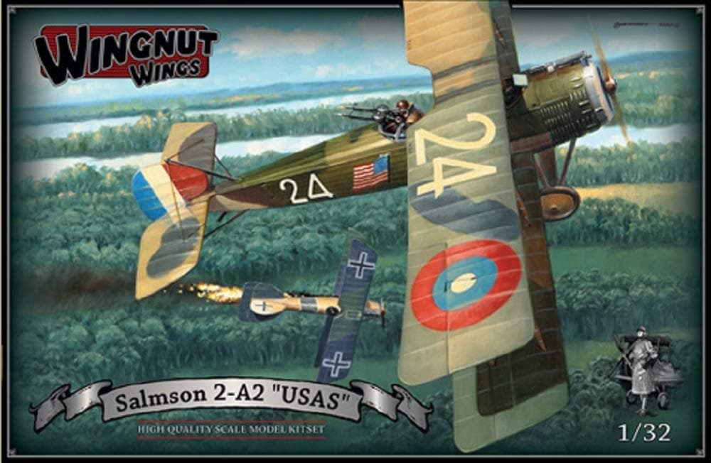 Wingnut Wings32059 1:32 Scale Salmson 2-A2 'USAS' Model Kit Sets