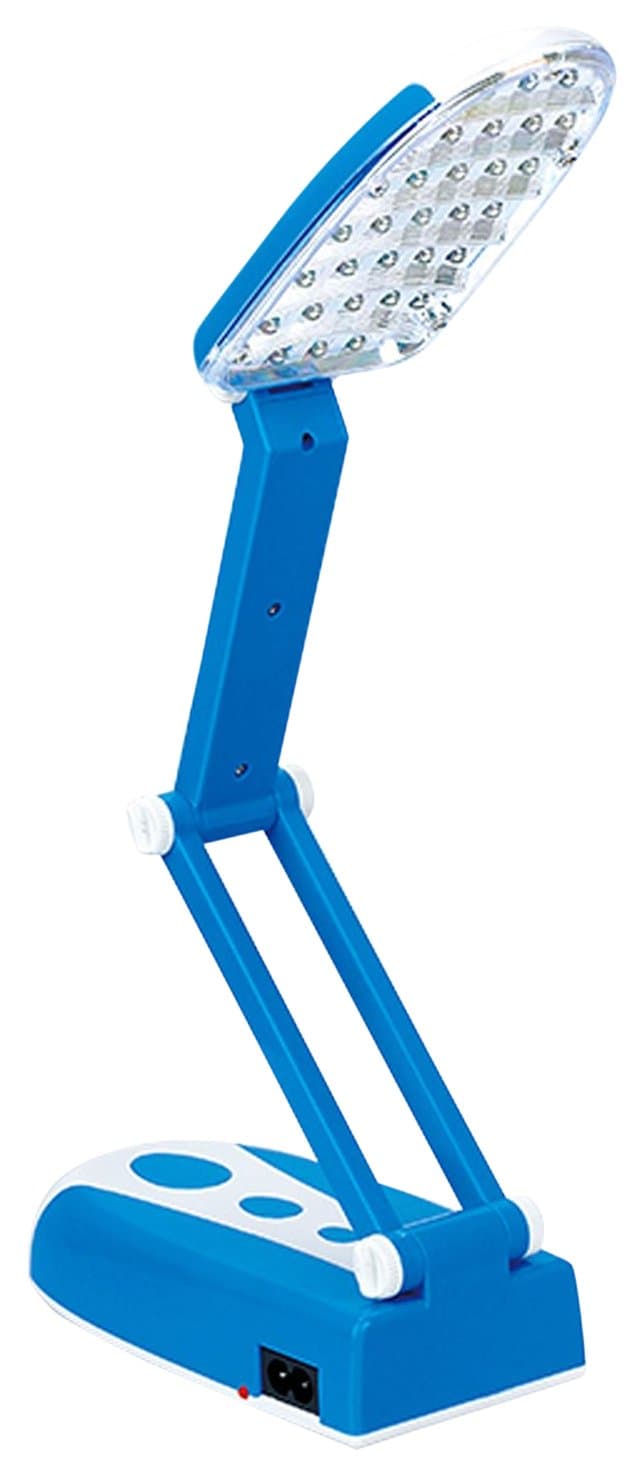 Obit 2.5-Watt Rechargeable LED Folding Lamp (Blue)