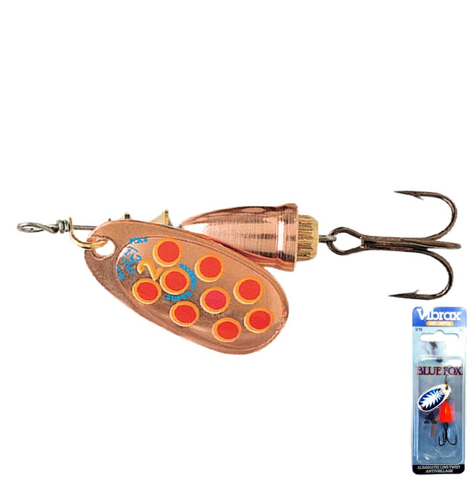 Rapala Blue Fox Vibrax - Size 3 (1/4oz/8g) - CYR