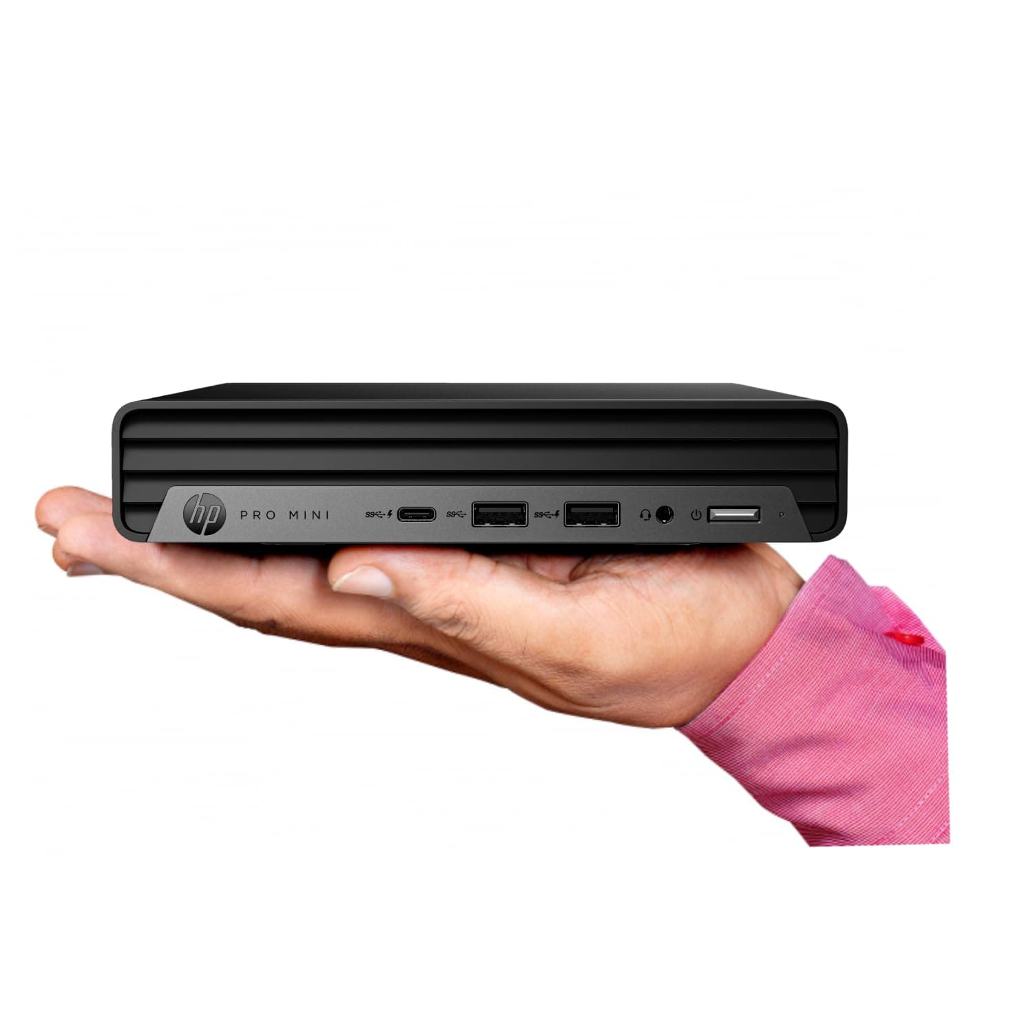 HP Pro 400 G9 Mini PC Desktop Computer, Intel i3 CPU, 8GB DDR5 RAM, 256GB PCIe SSD, Triple 4K Display Support, USB-C, Ultra-Quiet Design, Wi-Fi 6, Keyboard and Mouse, Windows 11 Pro