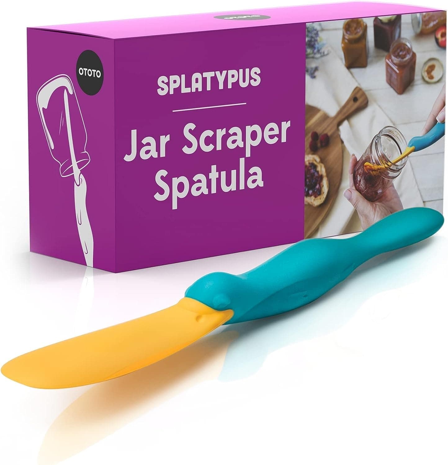 SPLATYPUS Jar Scraper Spatula by OTOTO