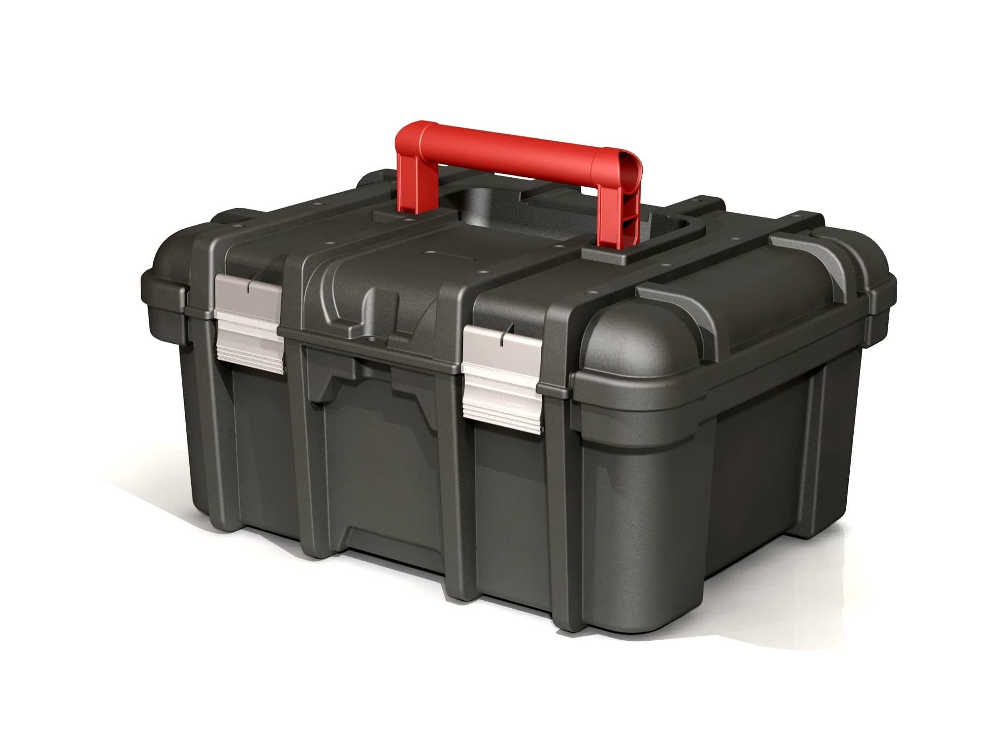 16" Jumbo Tool Box, 42 x 32.8 x 20.5 cm, Black