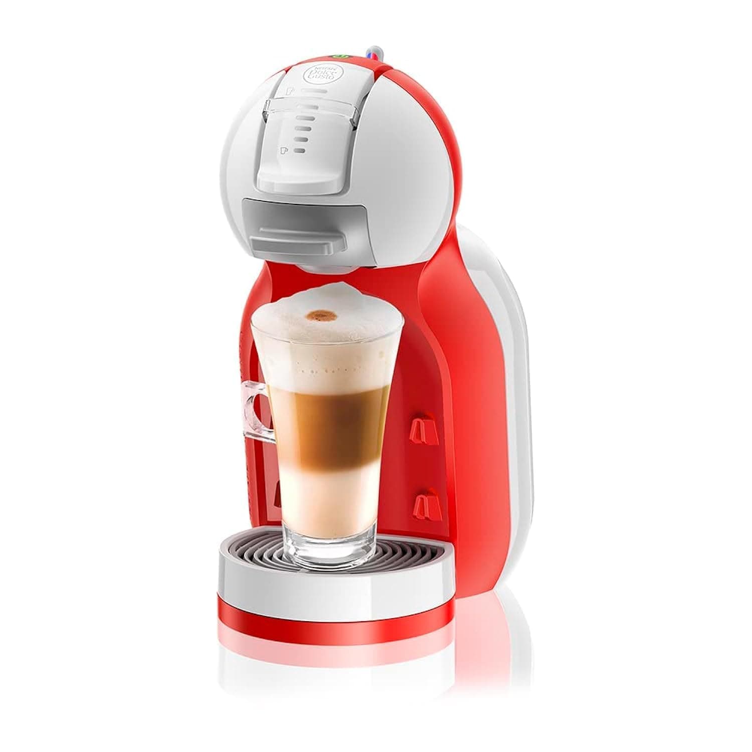 Nescafe Dolce Gusto by De'Longhi - MINI ME Automatic Capsule Coffee Machine, Compact & Powerful up to 15 Bar Pressure, Cappuccino, Grande, Tea, Hot Chocolate & Espresso Coffee Maker, EDG305.WR, RED