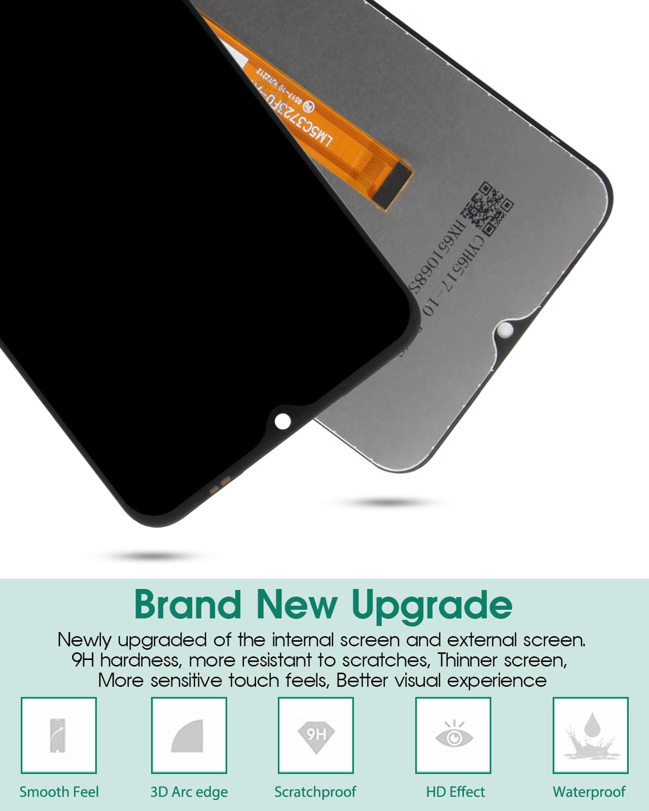 SRJTEK For Samsung Galaxy A03 Core LCD Screen for Samsung A03 Core Screen Replacement A032 LCD Display SM-A032F Touch Digitizer Assembly SM-A032/DS, SM-A032M Repair Parts Kits