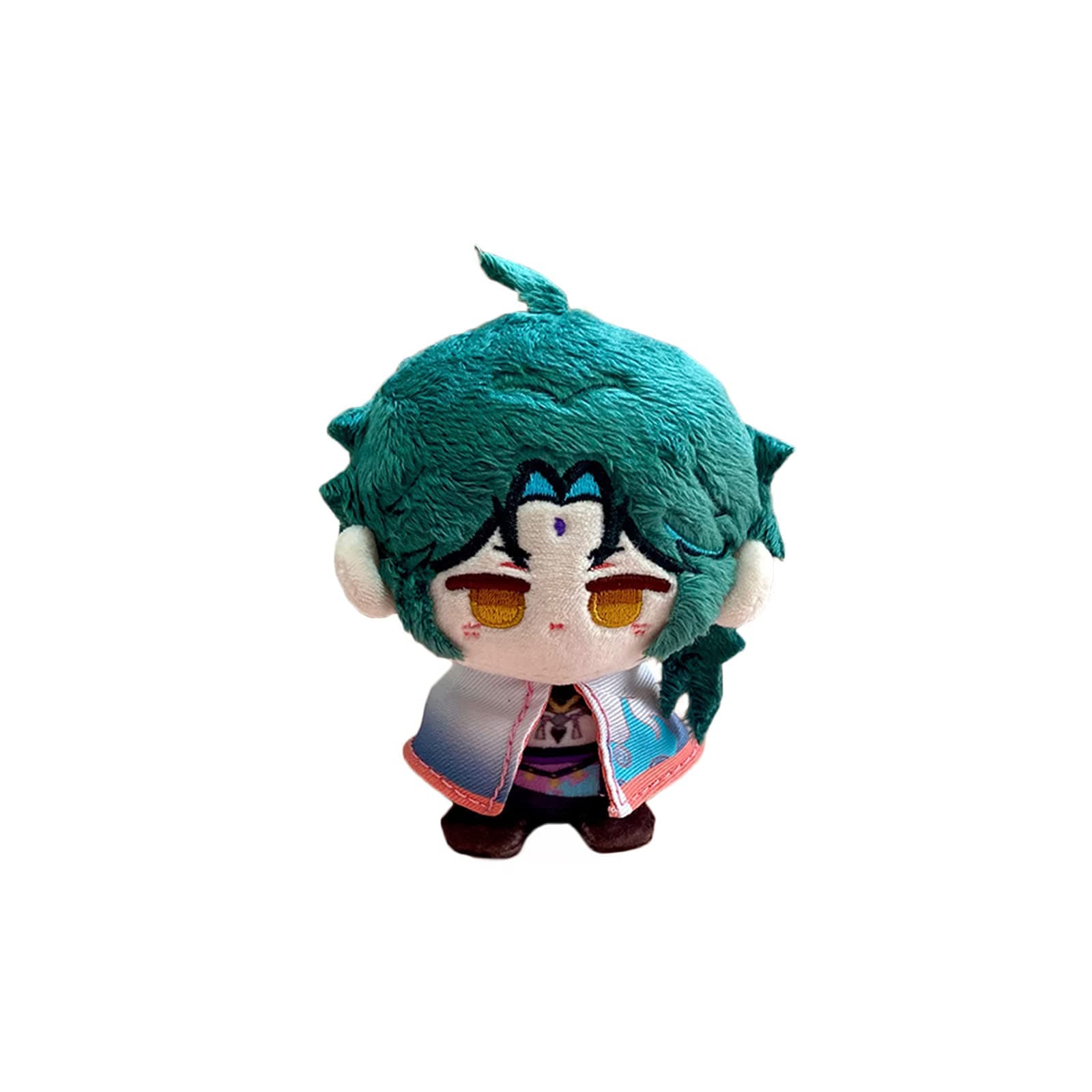 CALEMBOU - Anime Plush Keychain for Backpack, 4 Inch Chibi Plush Figure, Xiao Mini Plush for Fans