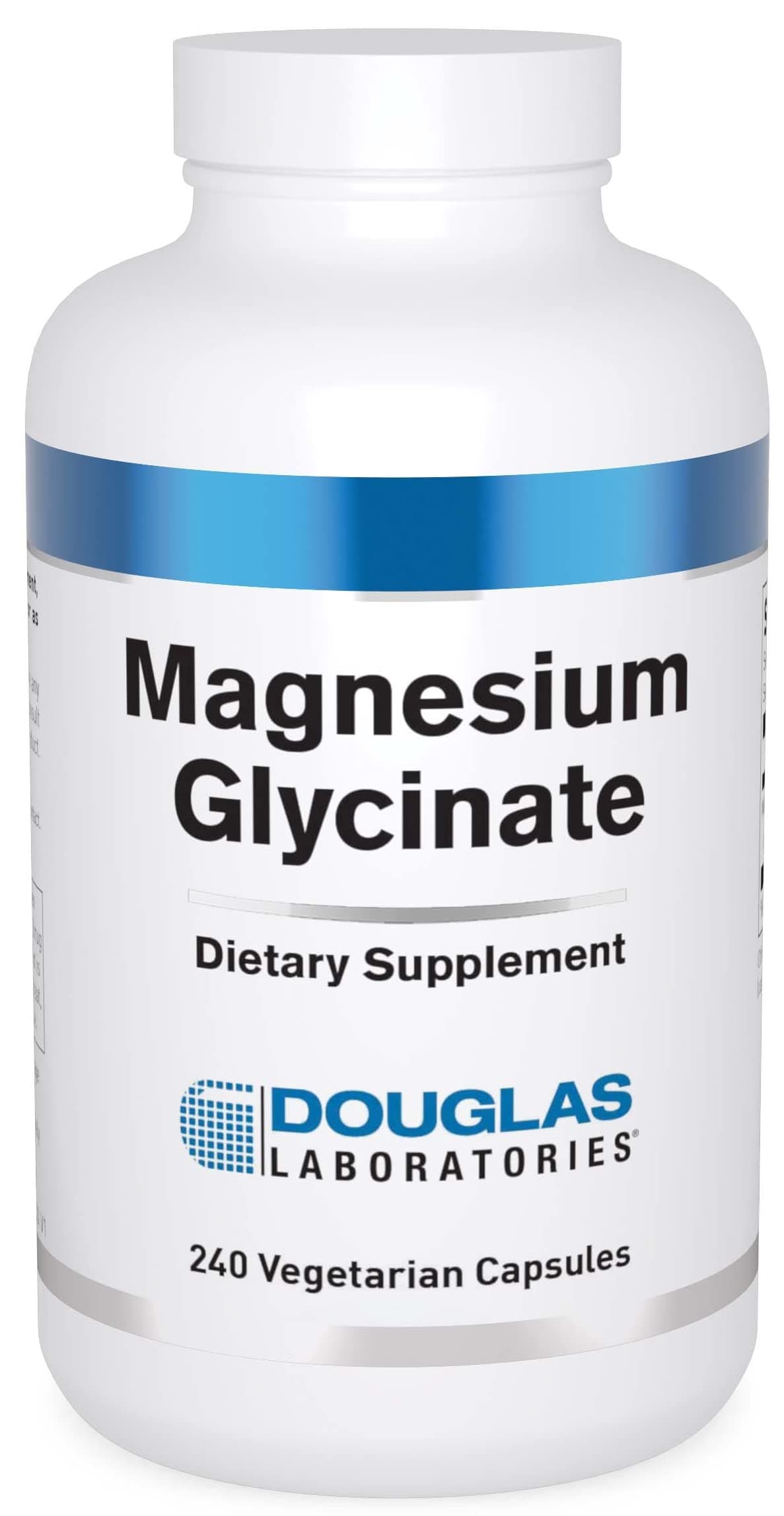Magnesium Glycinate | Supports Normal Heart Function and Bone Formation | 240 Capsules