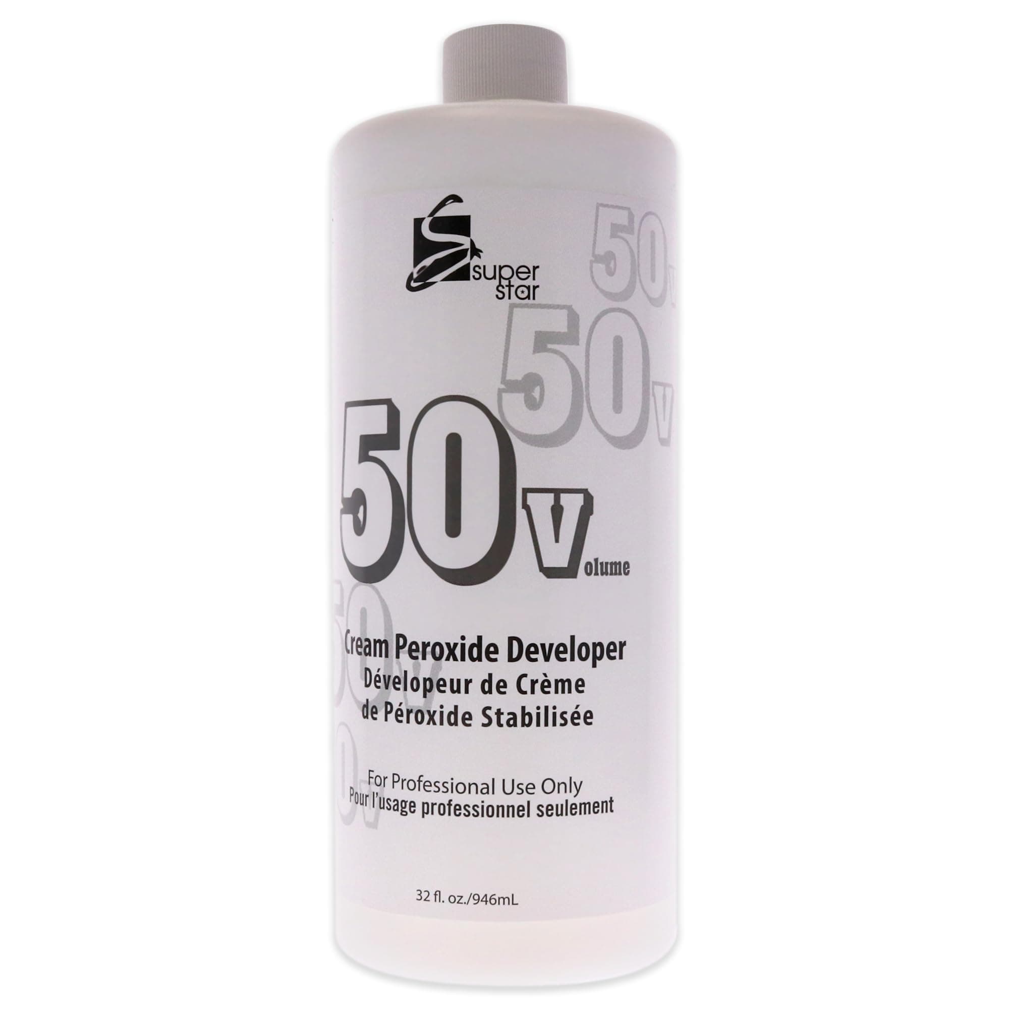 Super Star 50 Volume Cream Peroxide Developer by Marianna for Unisex - 32 oz Cream