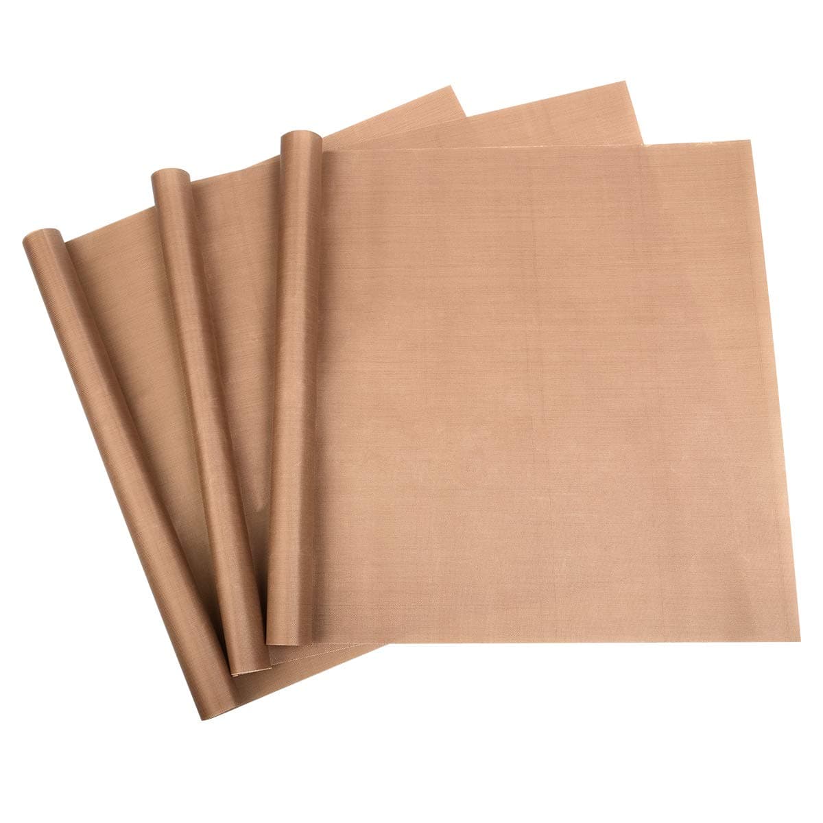 Adecco LLC Sheet for Heat Press, 3 Pack Nonstick Oven Liners, Heat Resistant Craft Mat Transfer Sheet (16 x 12 Inch)