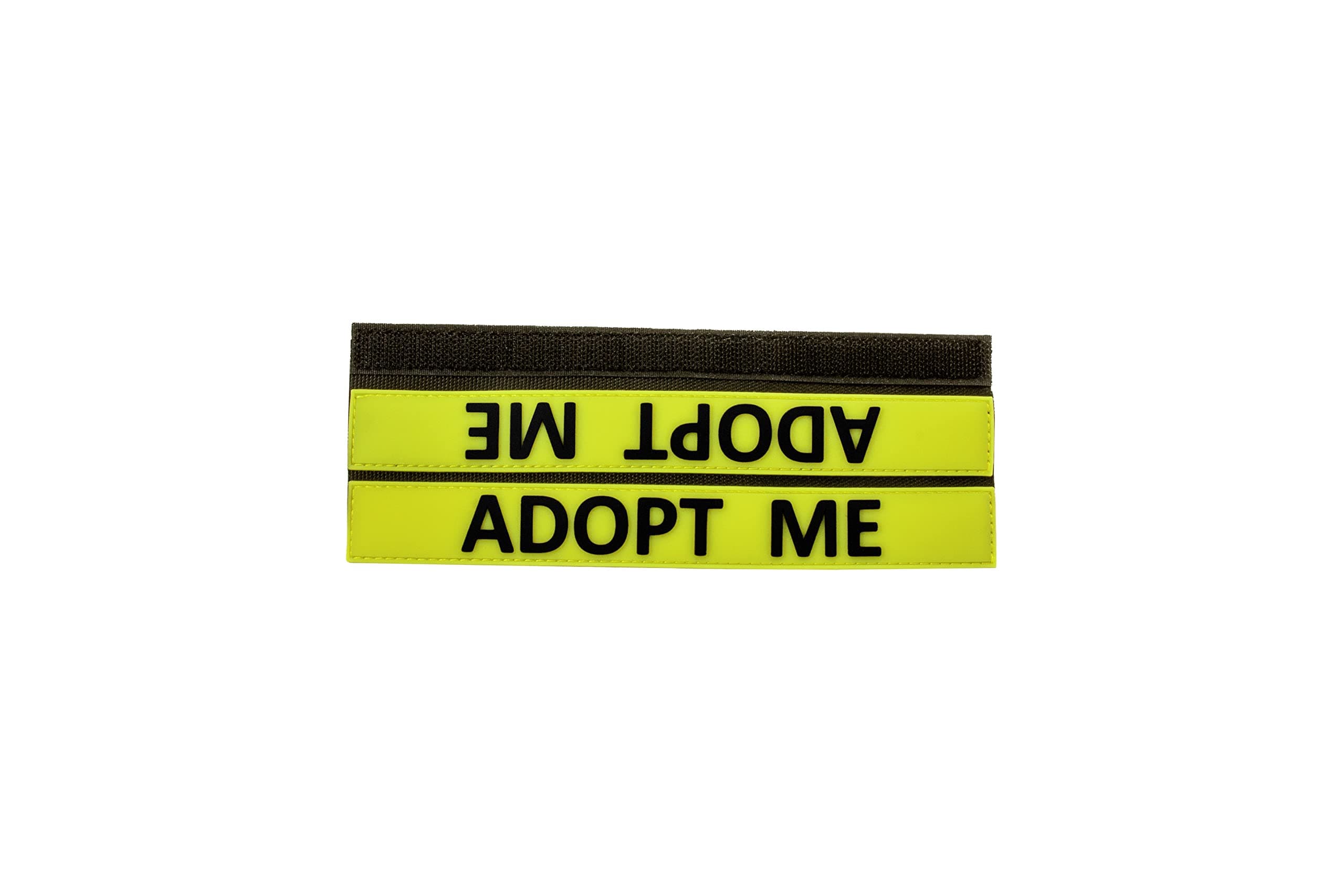 Dog Leash Sleeves (Leash Wrap), Double Sided, Highly Visible, Provide Advanced Warning to Prevent Accidents (Adopt Me)