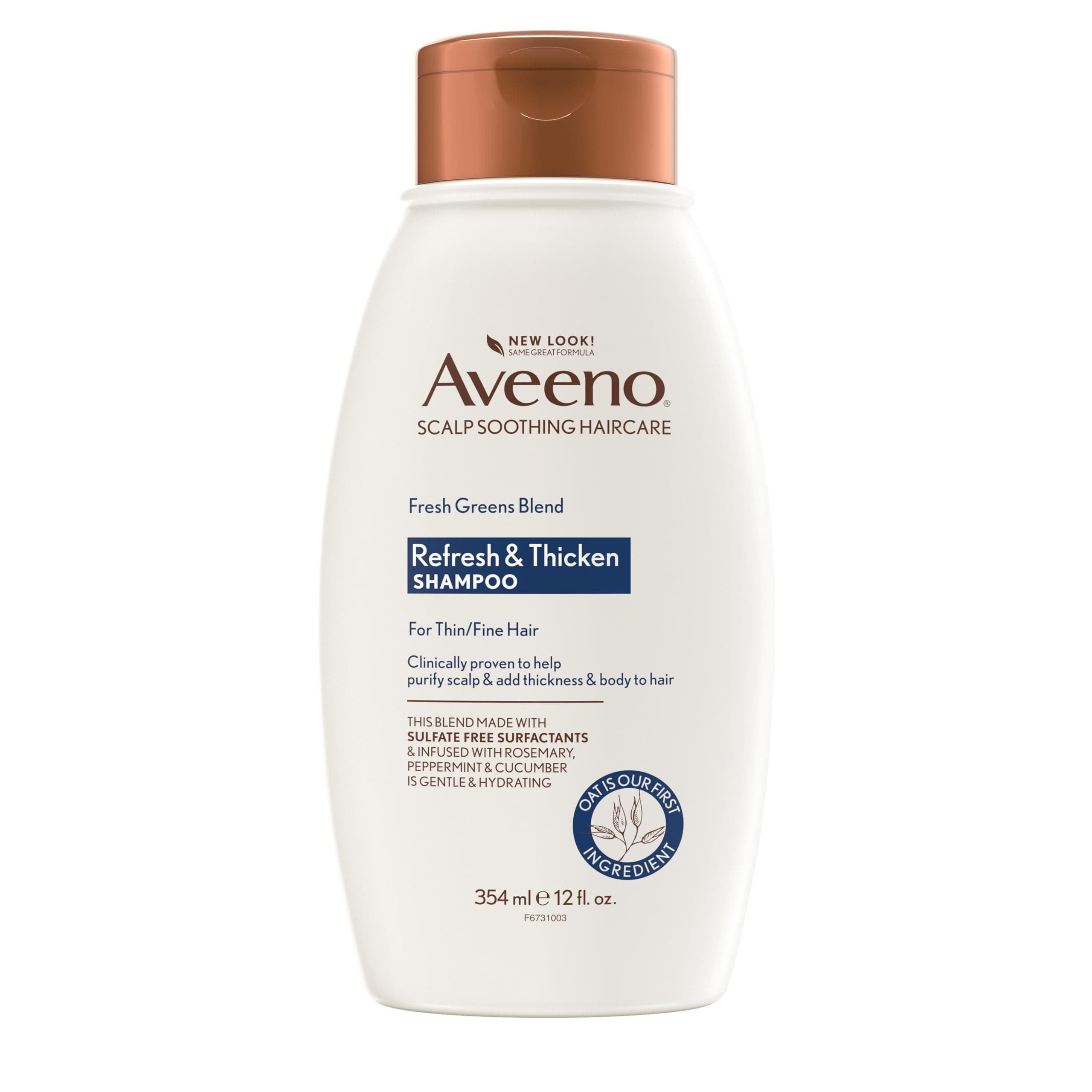AVEENO FRESH GREENS SHAMPOO 12Z