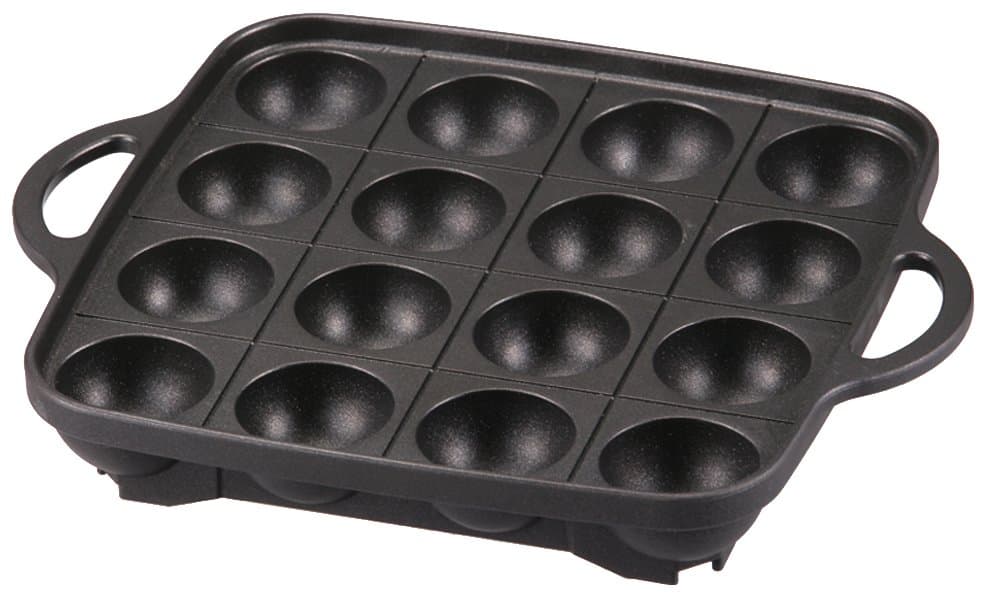 Takoyaki Grill Pan, Medium, Black