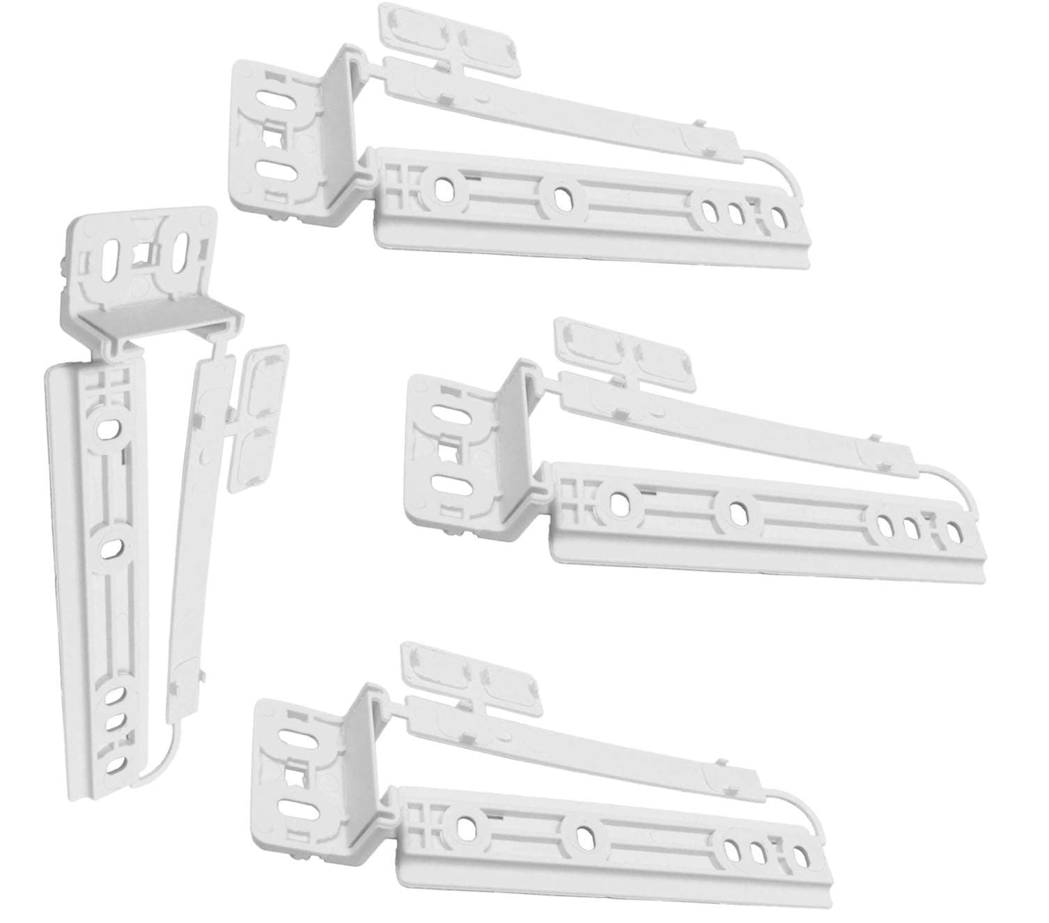 UTIZ Integrated Fridge Door Slide Mounting Universal Bracket Fixing Kit Pack of 4
