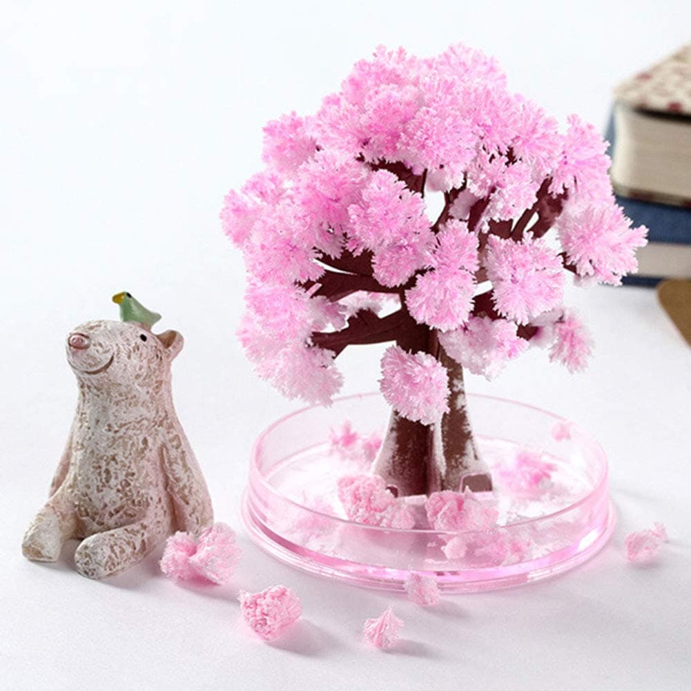 Canghai Magic Flowering Paper Tree Cherry Blossom Tree Creative Christmas Decoration Tree