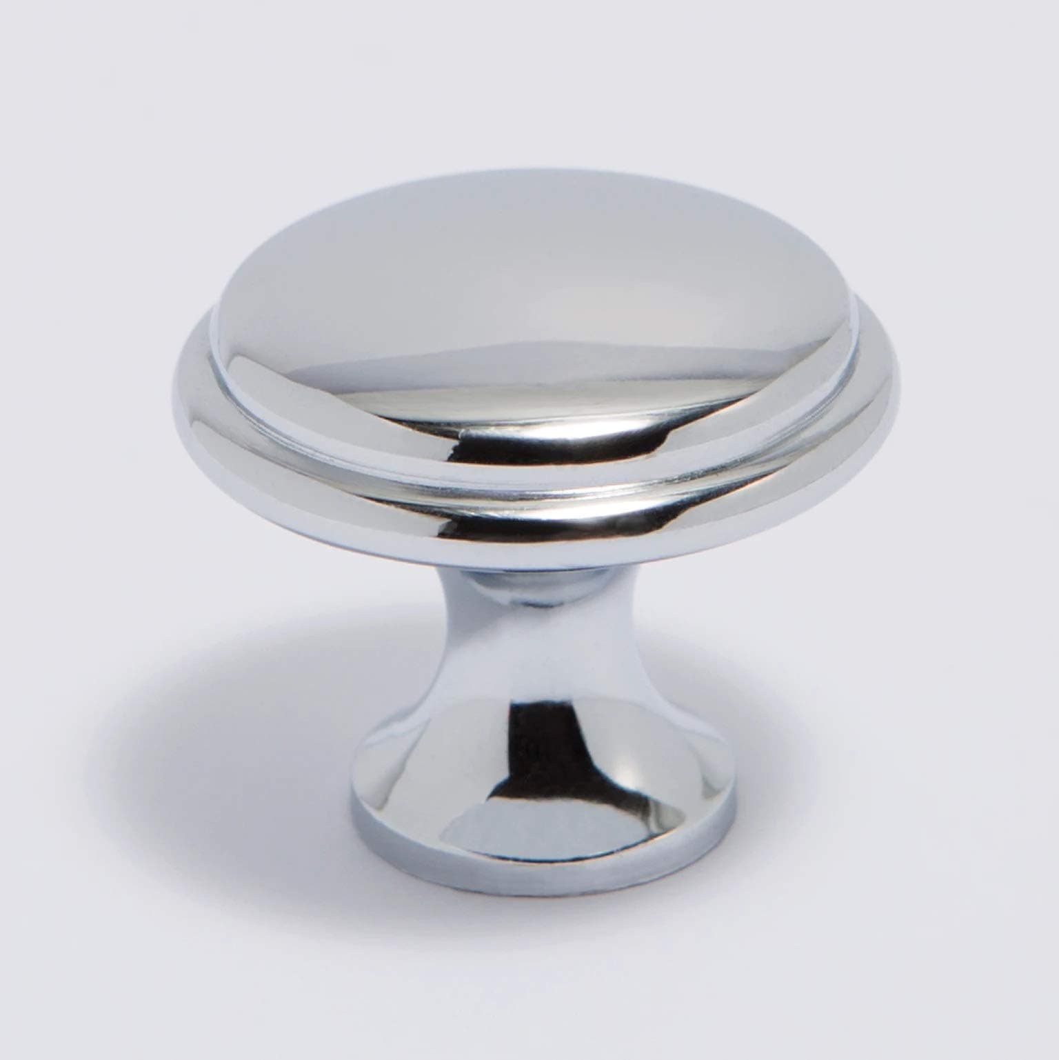 Brass Berlin Rond? Cabinet Round Knob 30mm (Chrome Plated).