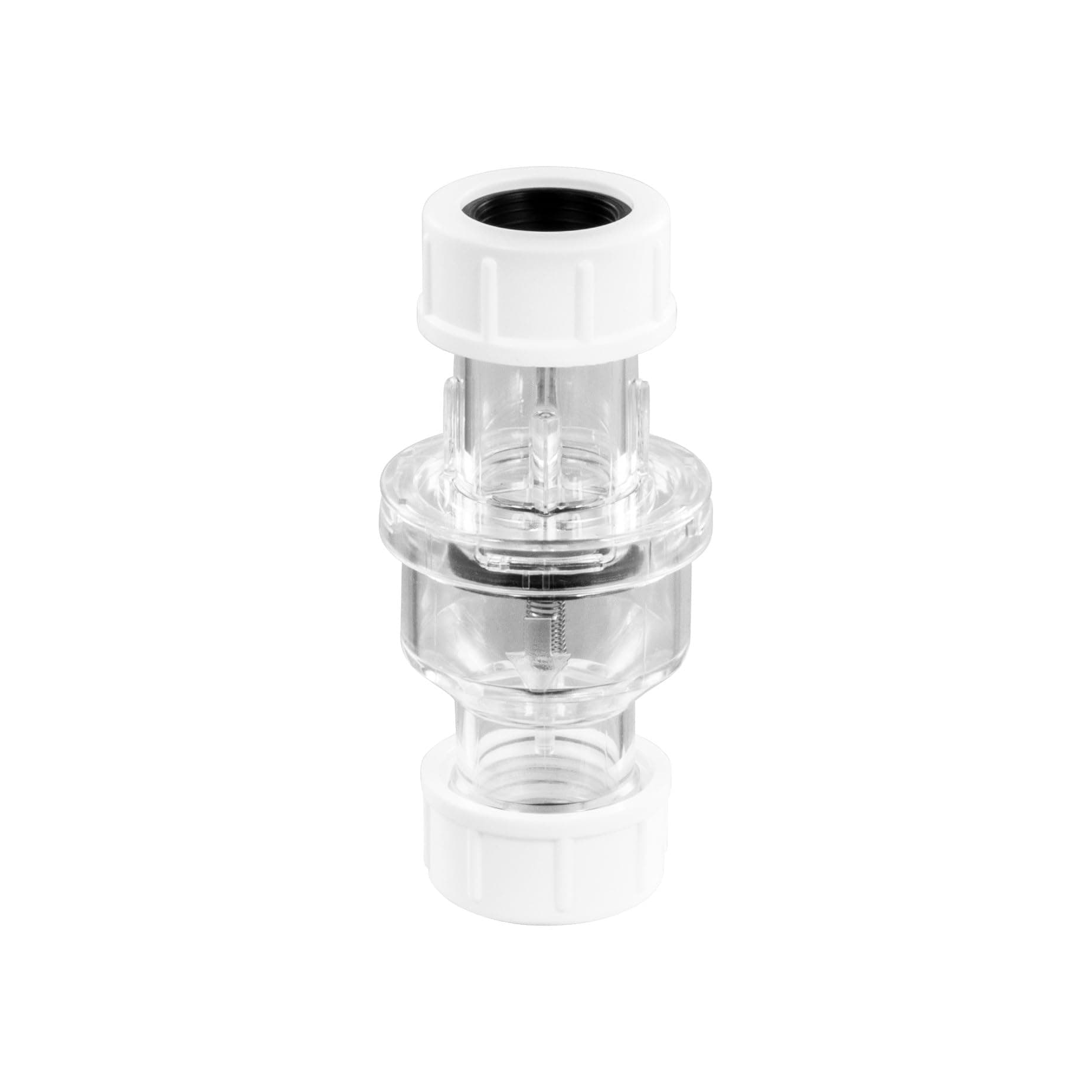 McAlpine TUN5-CL Straight Through Tun Valve - White
