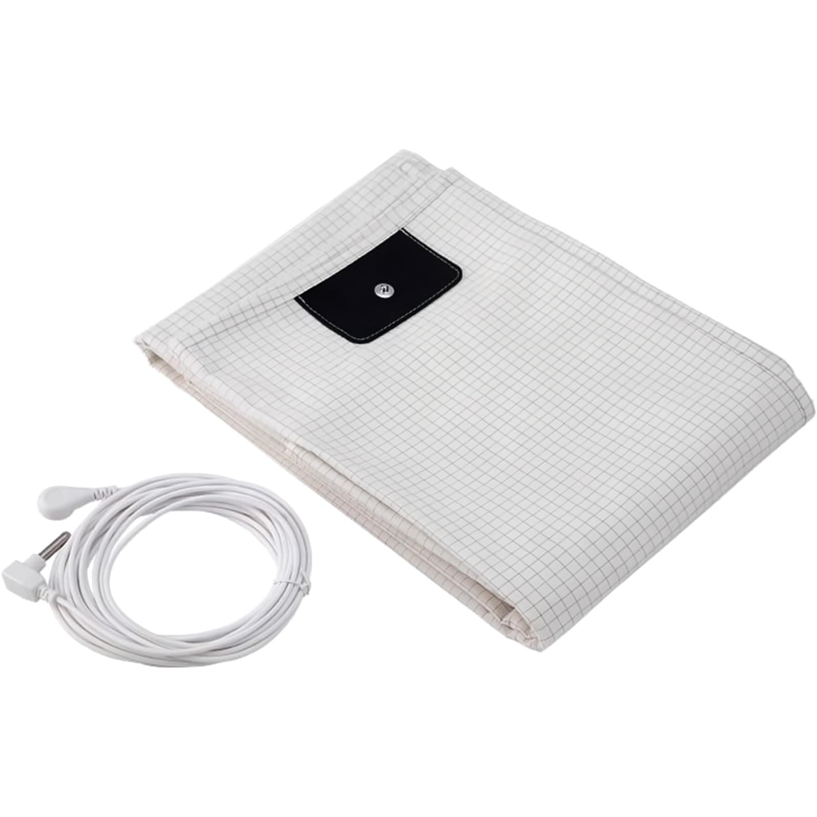 Grounding Sheets King, Grounding Well Bed Sheets, 10% Silver Fiber, Grounding Keep Good Sleep, Natural Healthy (76x80 Inch)