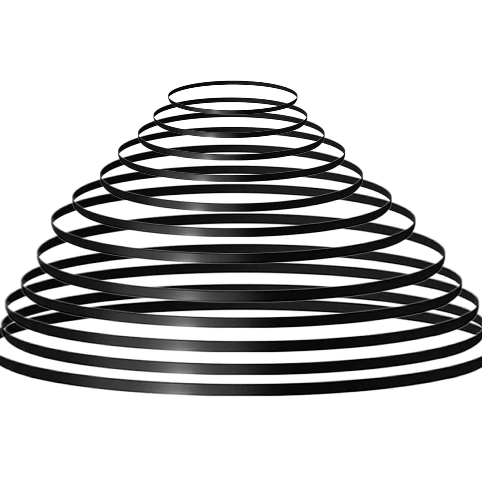 11pcs Turntable Belt Different Specifications Rubber Belt Replace Turntable Phono/Tape/CD Plattenspieler Drive Belt,11Sizes