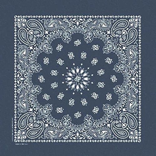 Carolina Manuf Stonewashed Bandana Navy