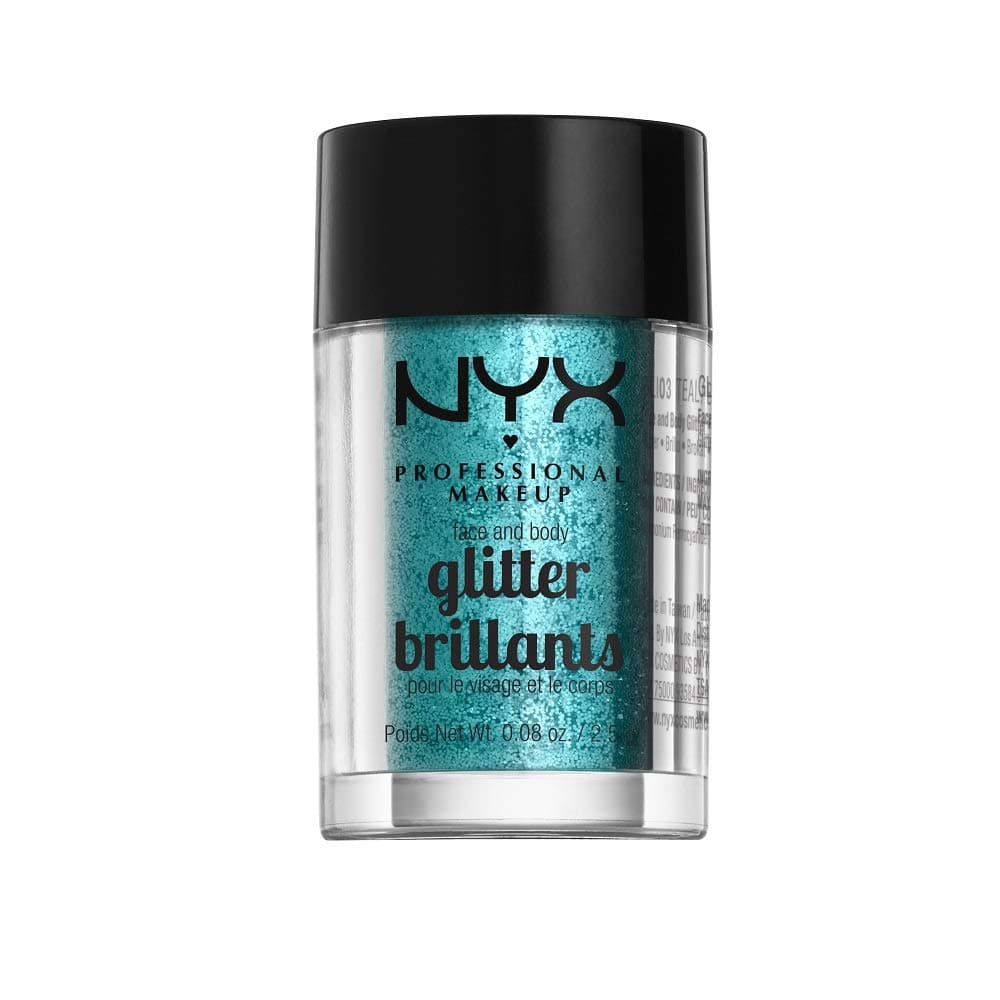 Face & Body Glitter, Teal